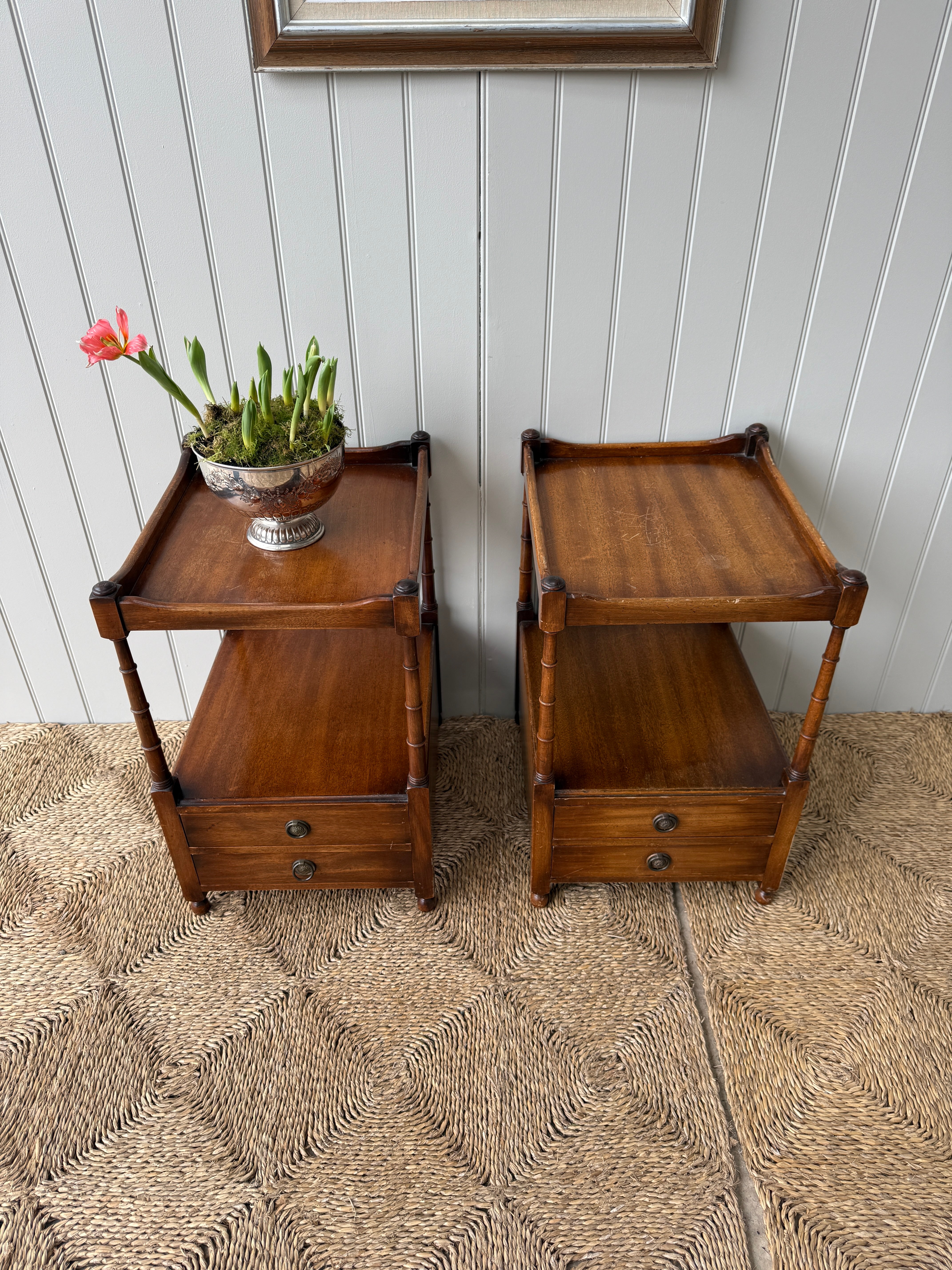 Pair of early 20th Century Low Tables
