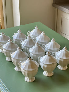 Set of 12 French Dessert Pots