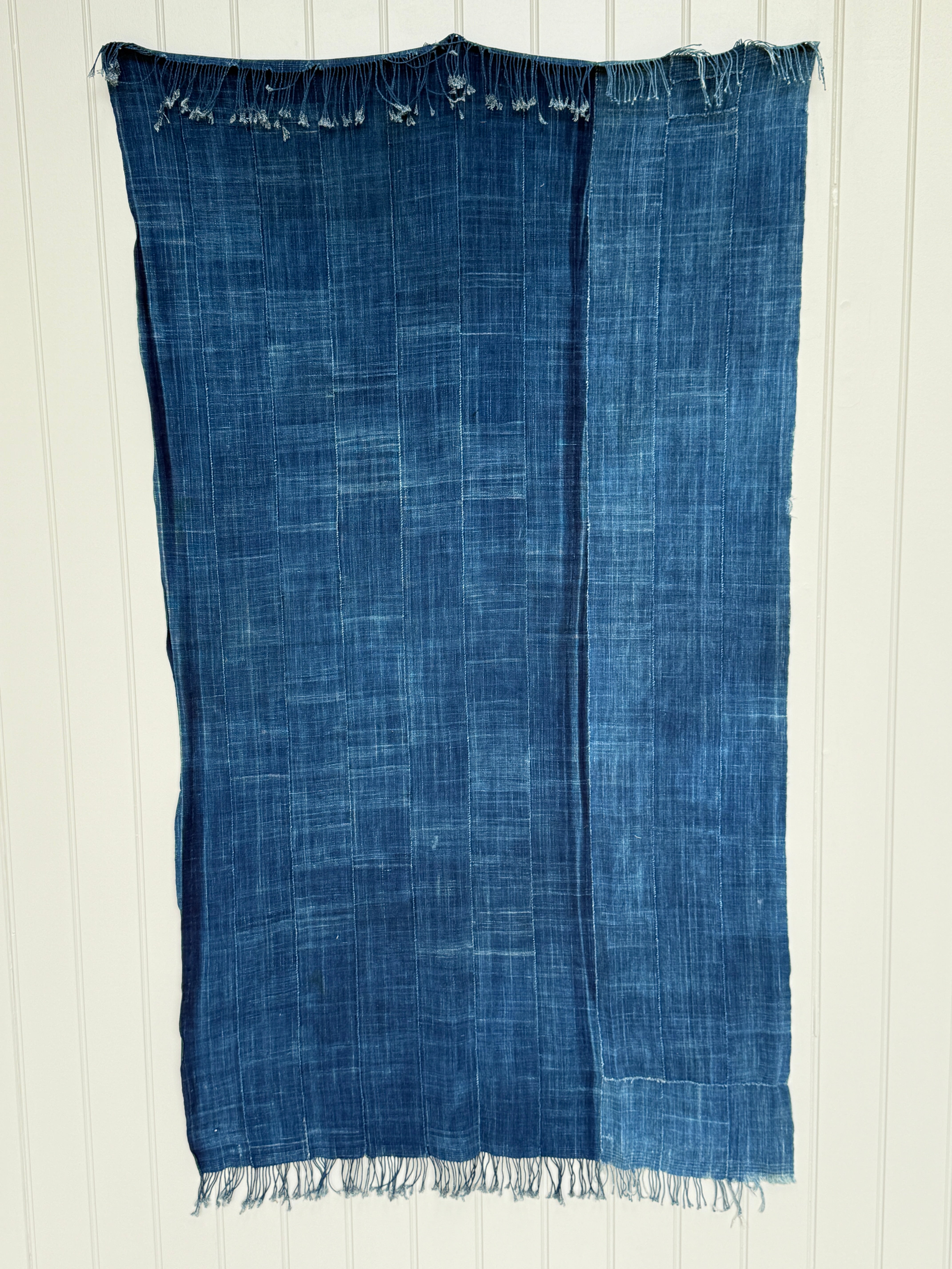 Dark Blue Vintage Textile from Burkina Faso