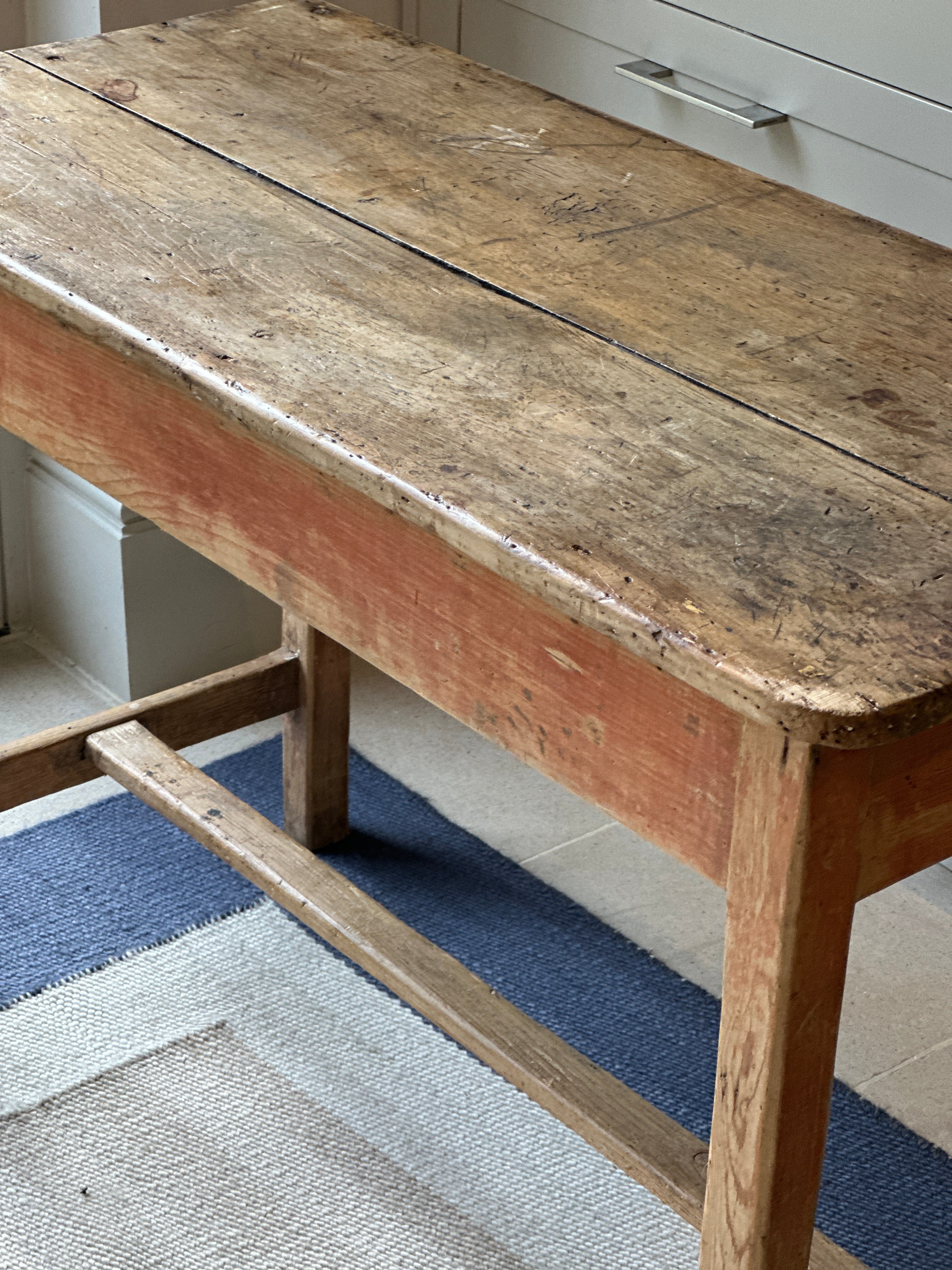 Attractive Antique Pine Side Table