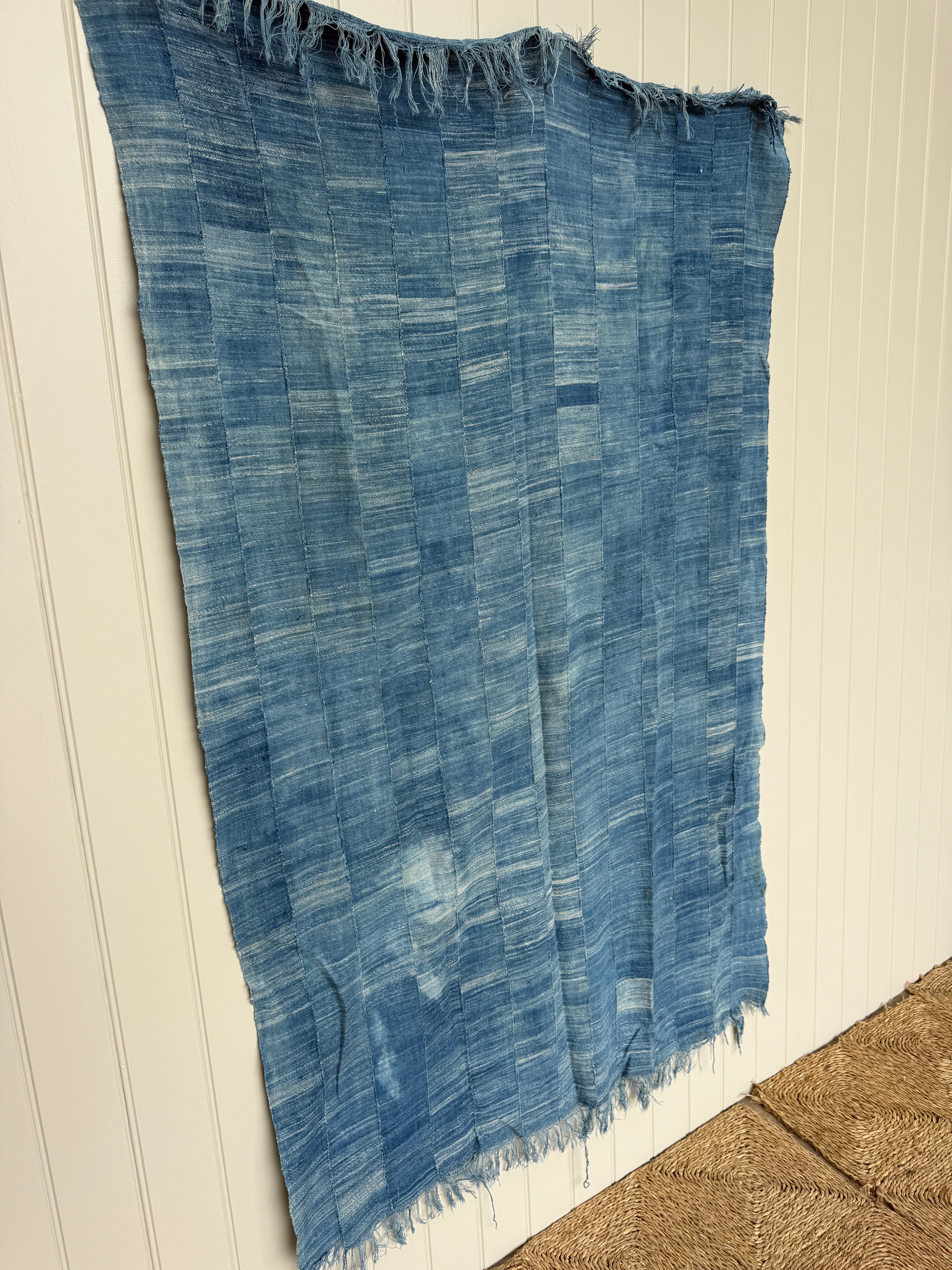 Blue Vintage Burkina Faso Textile