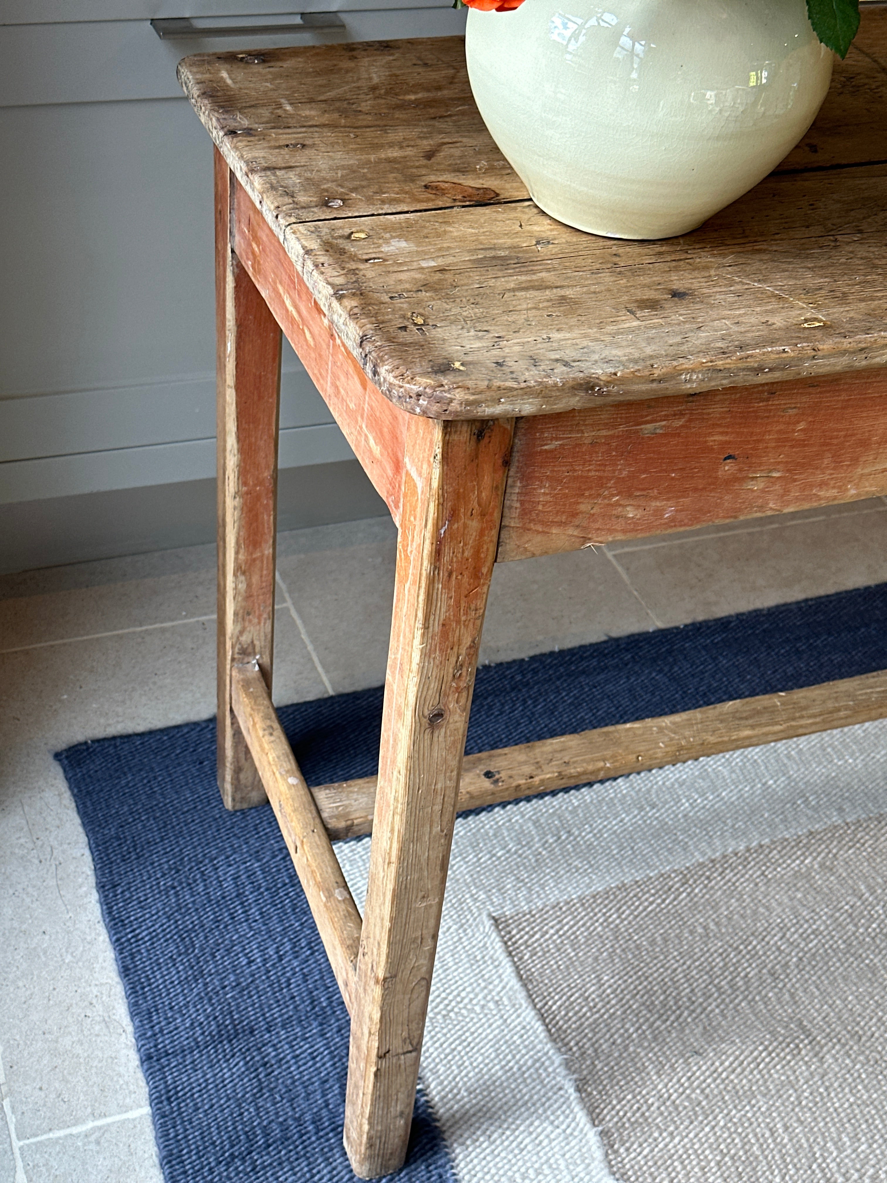 Attractive Antique Pine Side Table