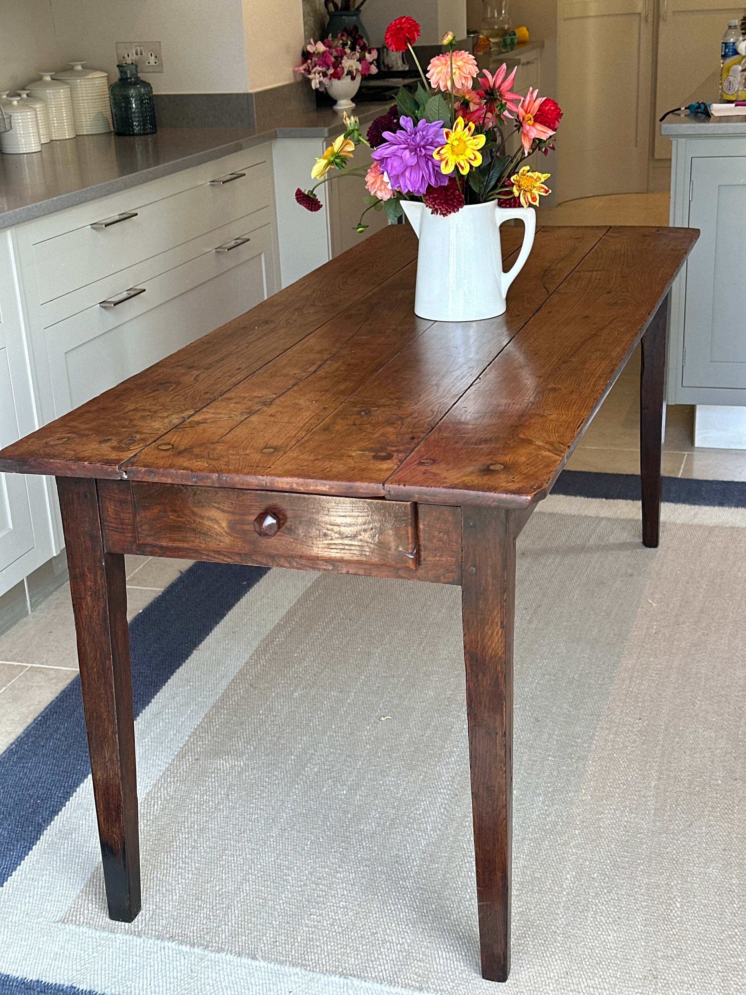 Smart French Oak Dining Table