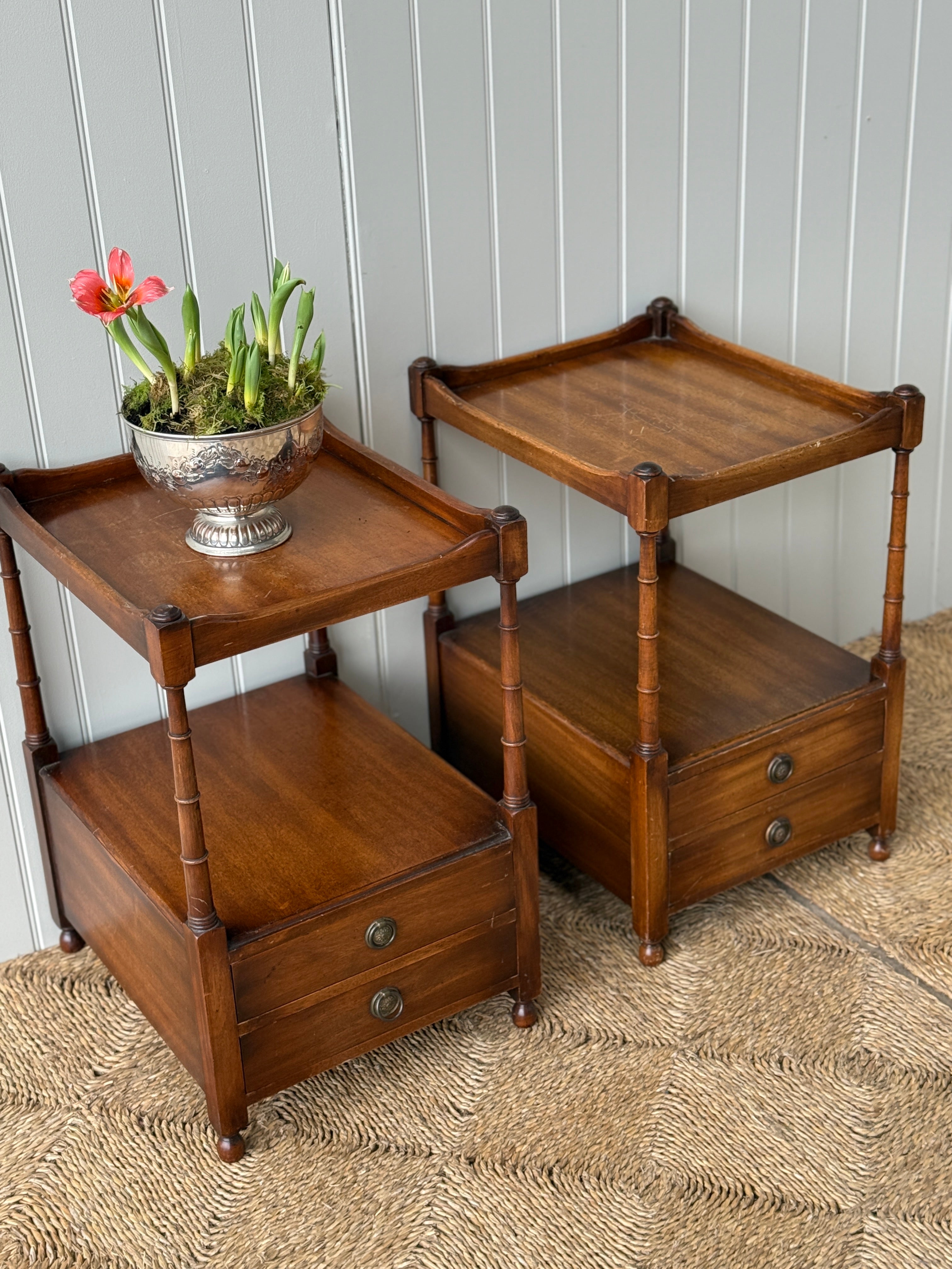 Pair of early 20th Century Low Tables