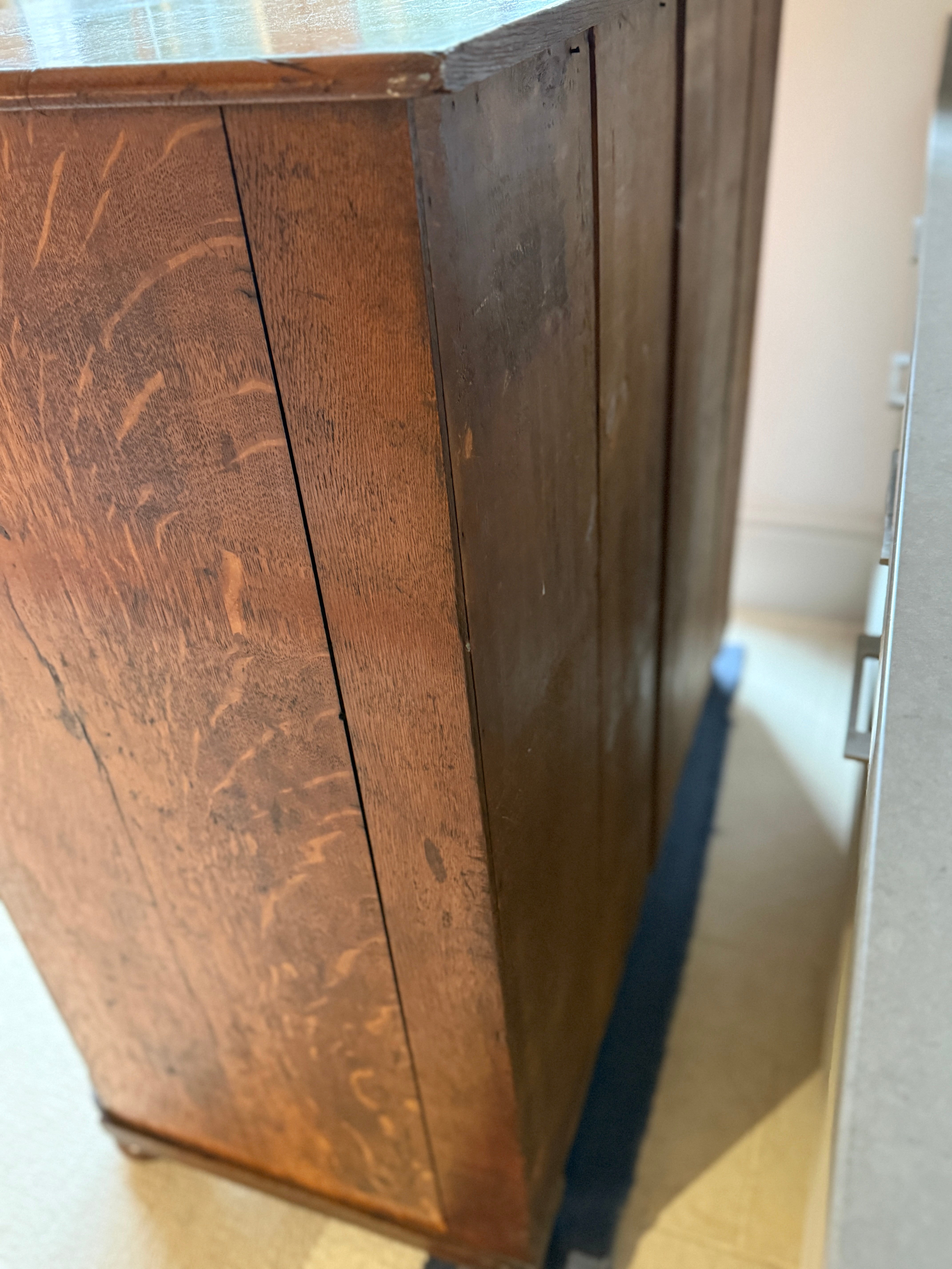 Large Scottish Oak Chest of Drawers