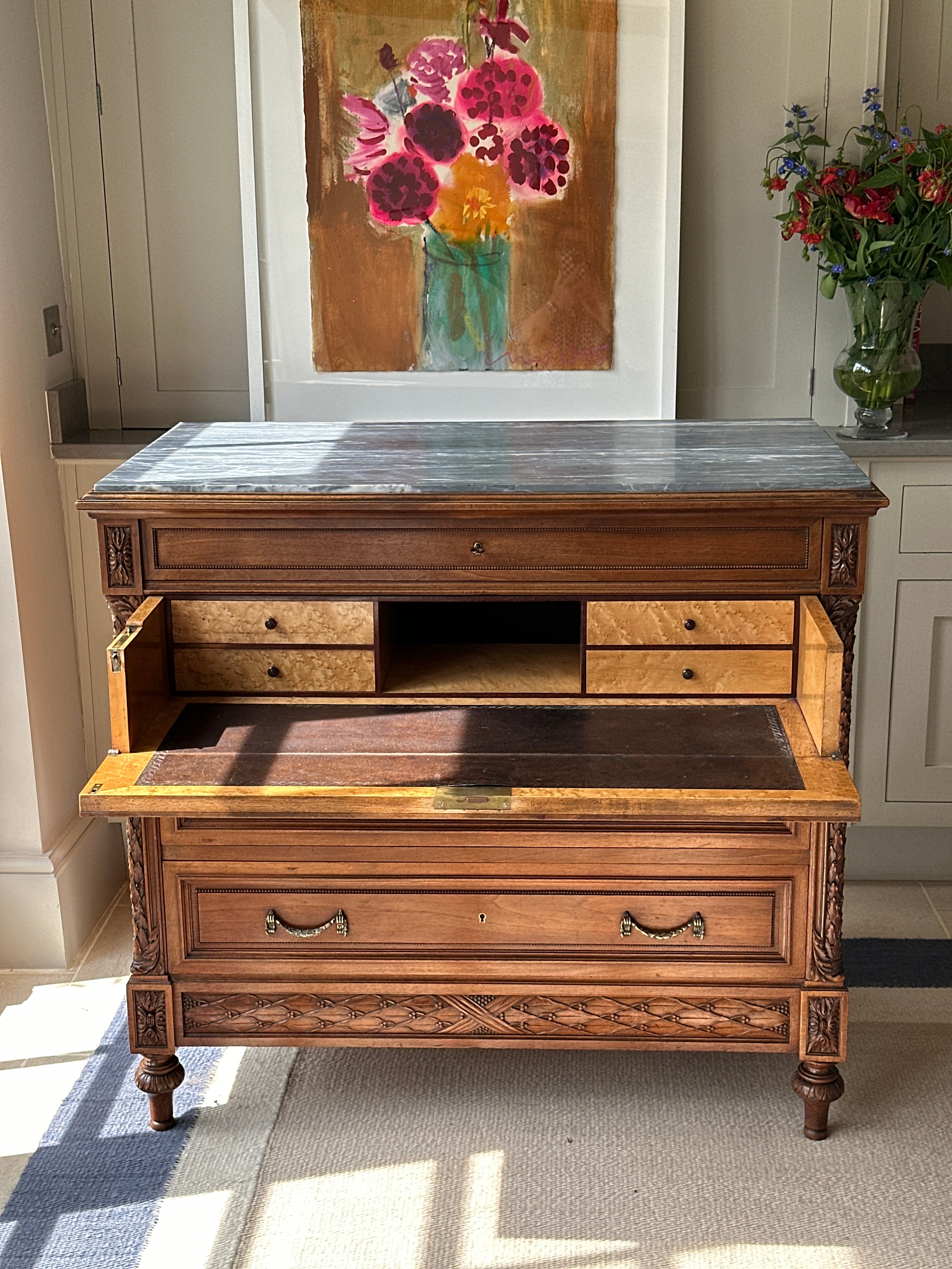 Secretaire Commode by CH. Jeanselme