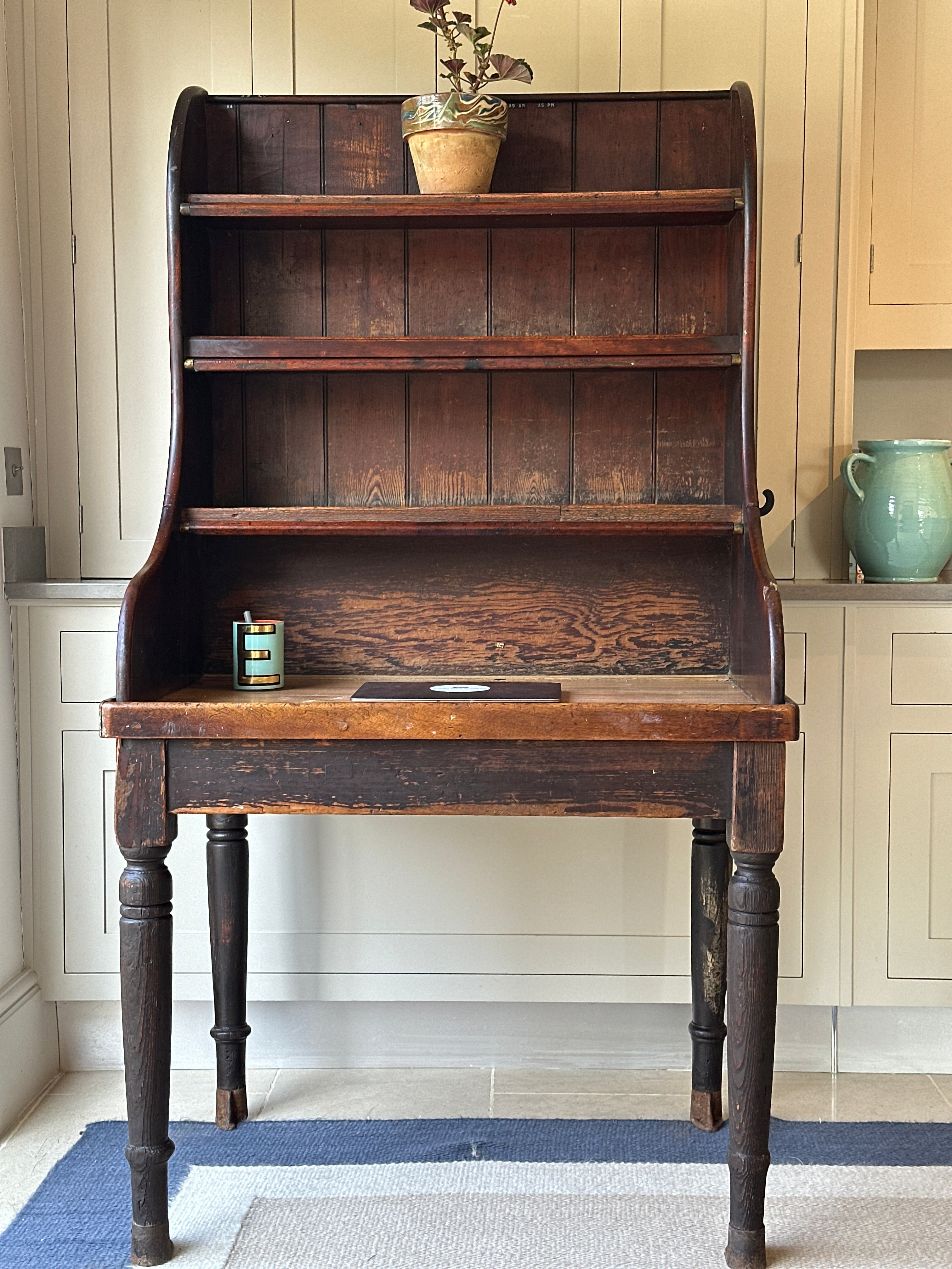 Large Antique Post Office Clerk’s Desk