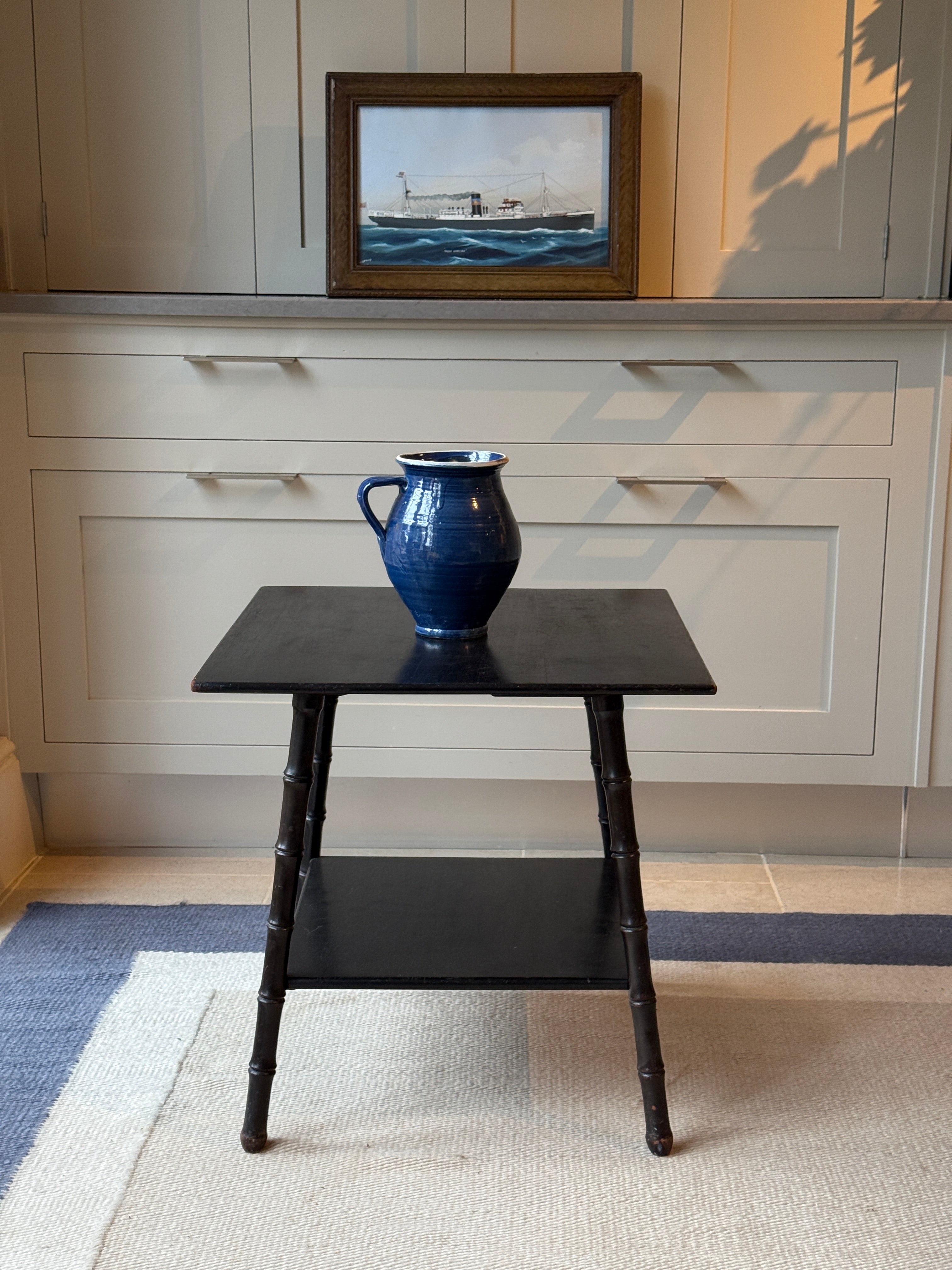 Ebonised Arts and Crafts Table