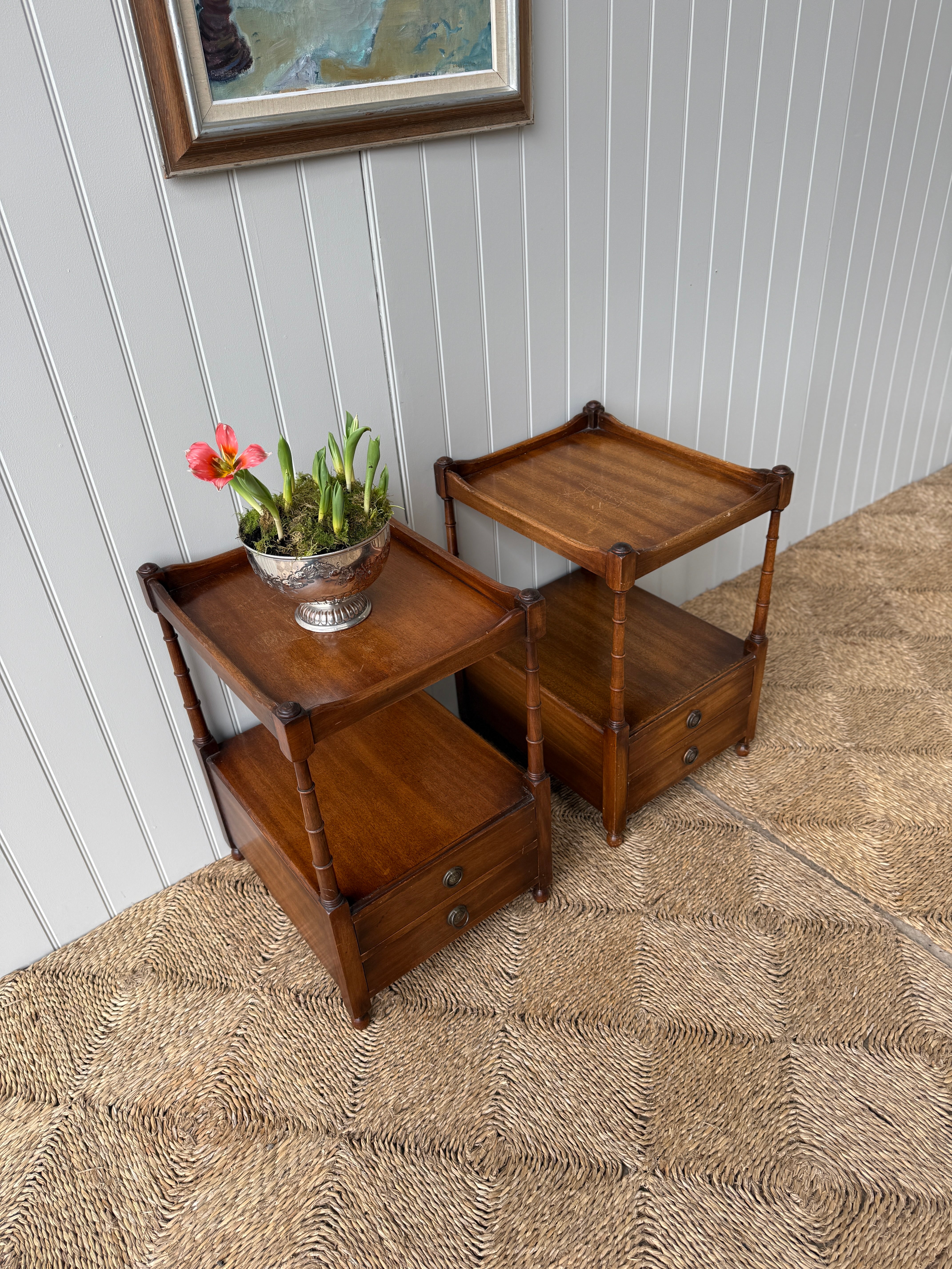 Pair of early 20th Century Low Tables