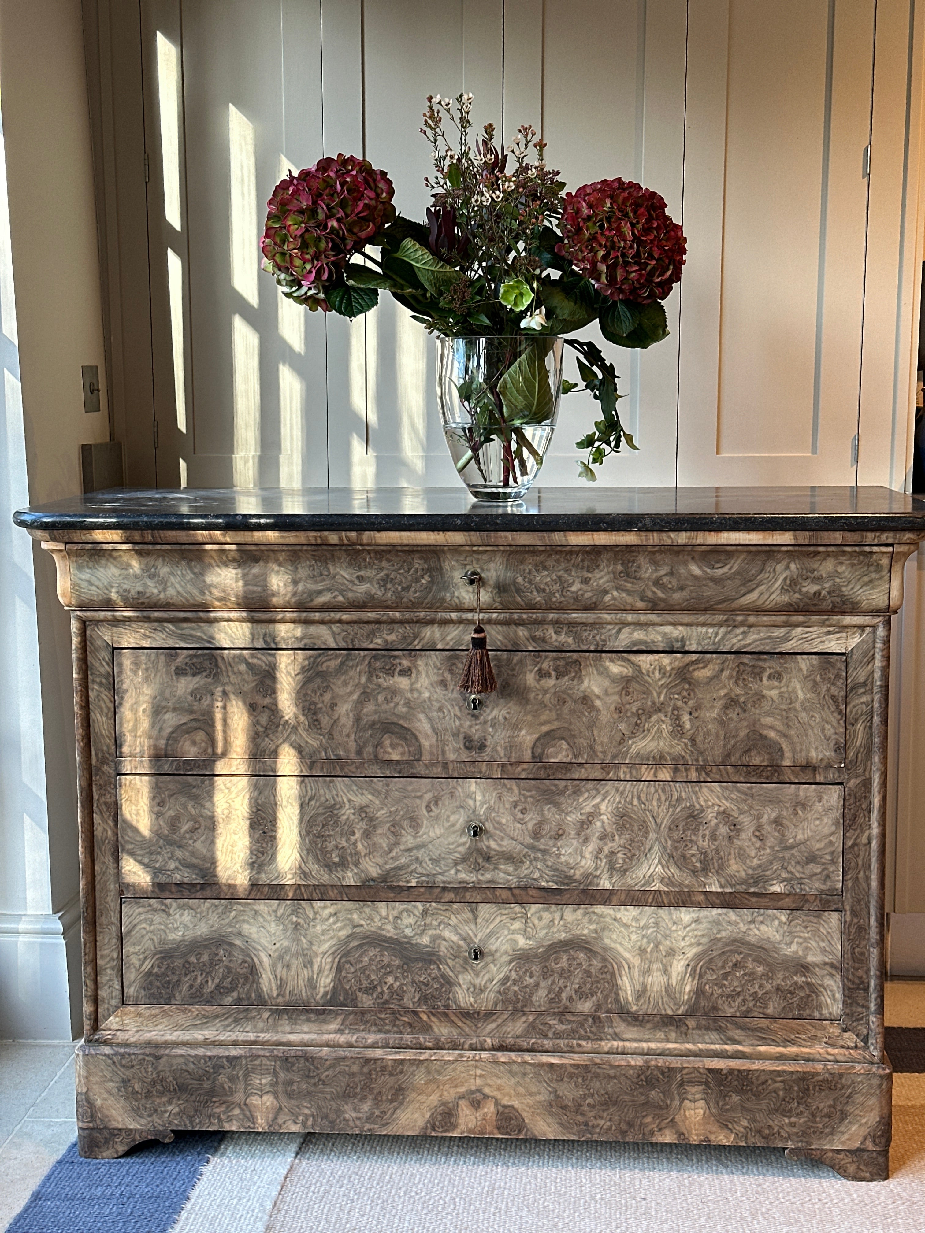 Bleached Walnut Commode