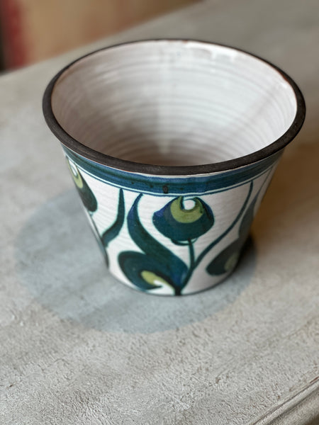 Decorative Handmade & Glazed Pot (1970)
