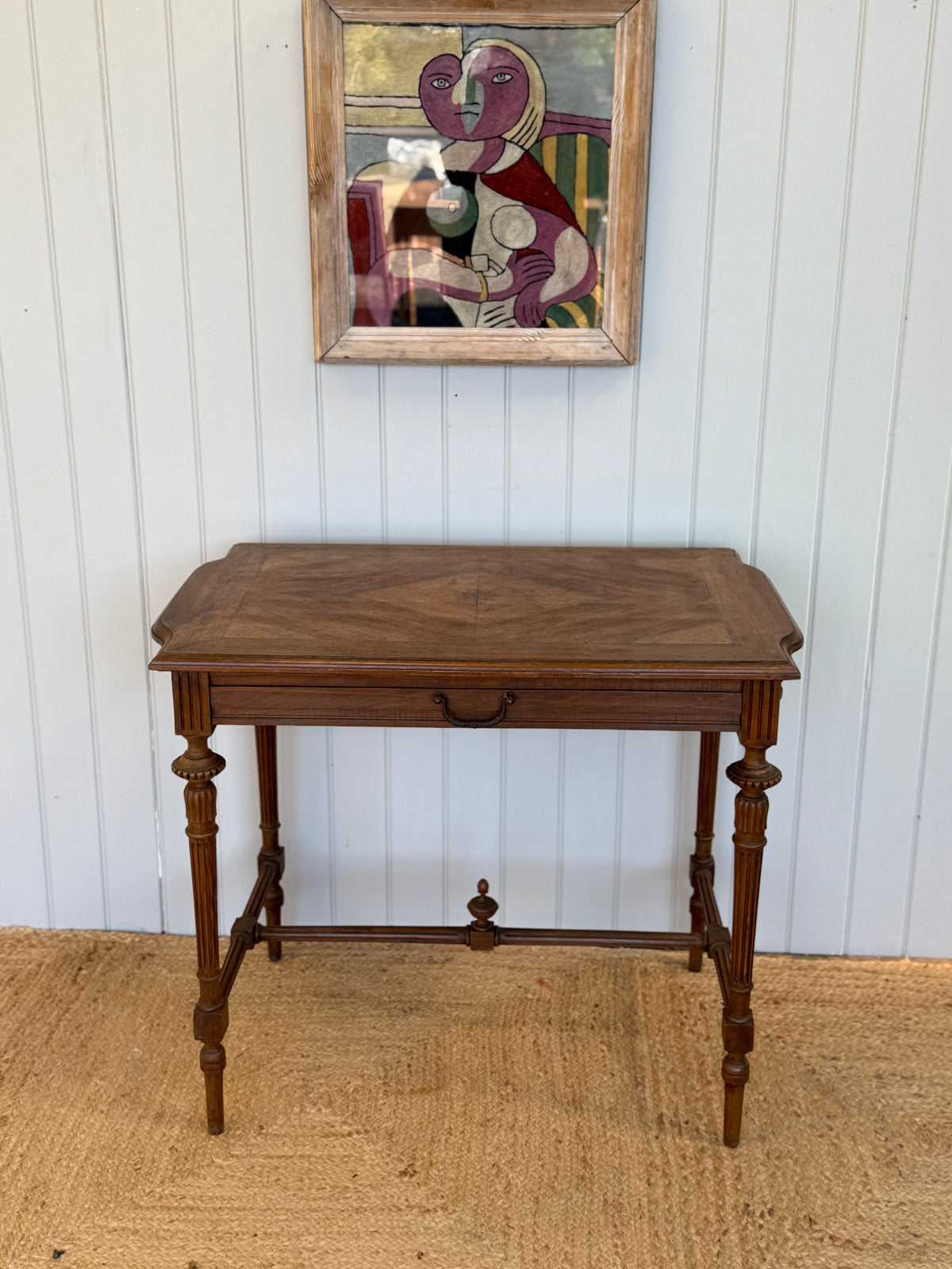 Late 19th Century French Walnut Side Table