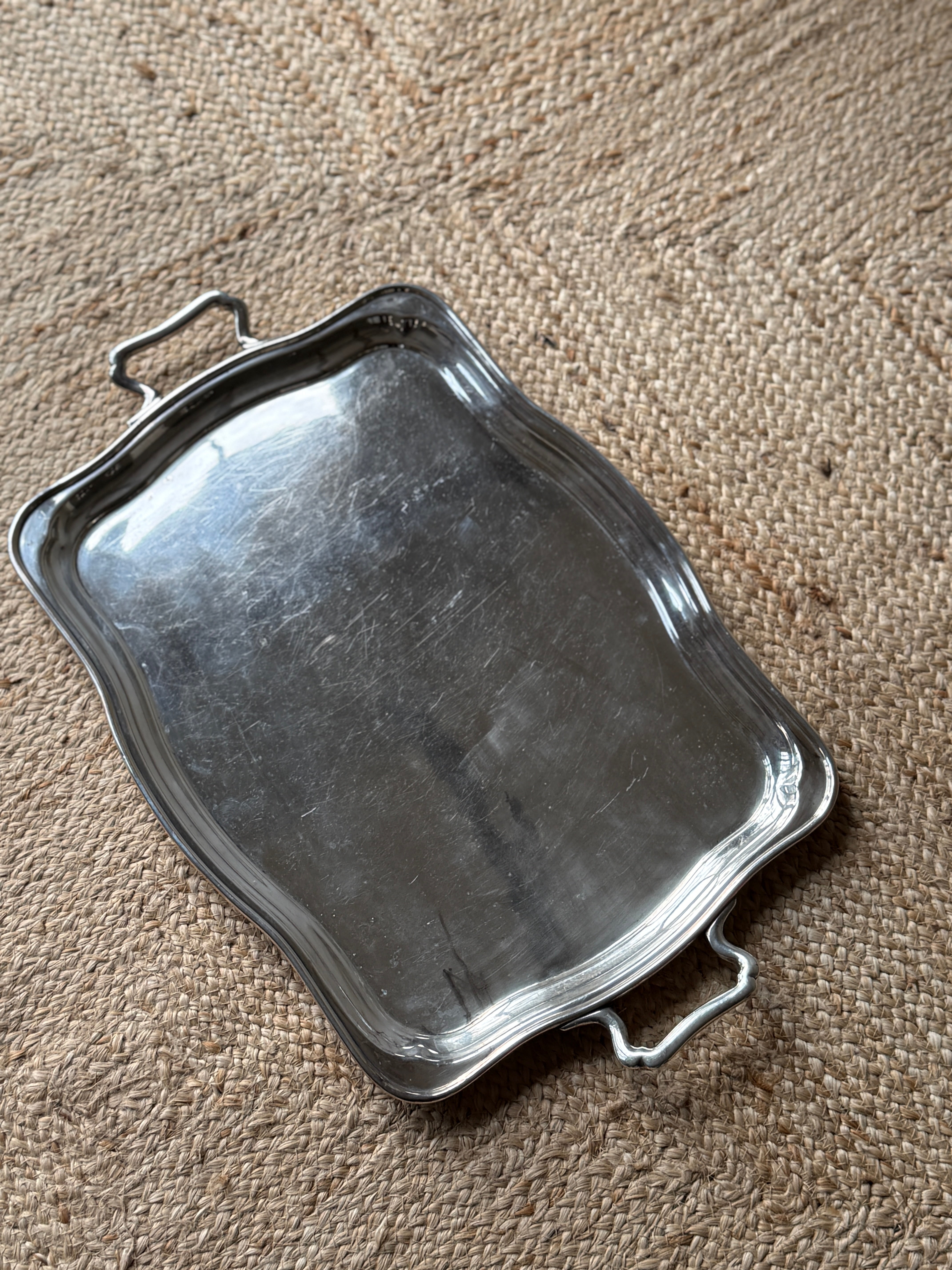 Decorative Elkington Silver Plate Tray