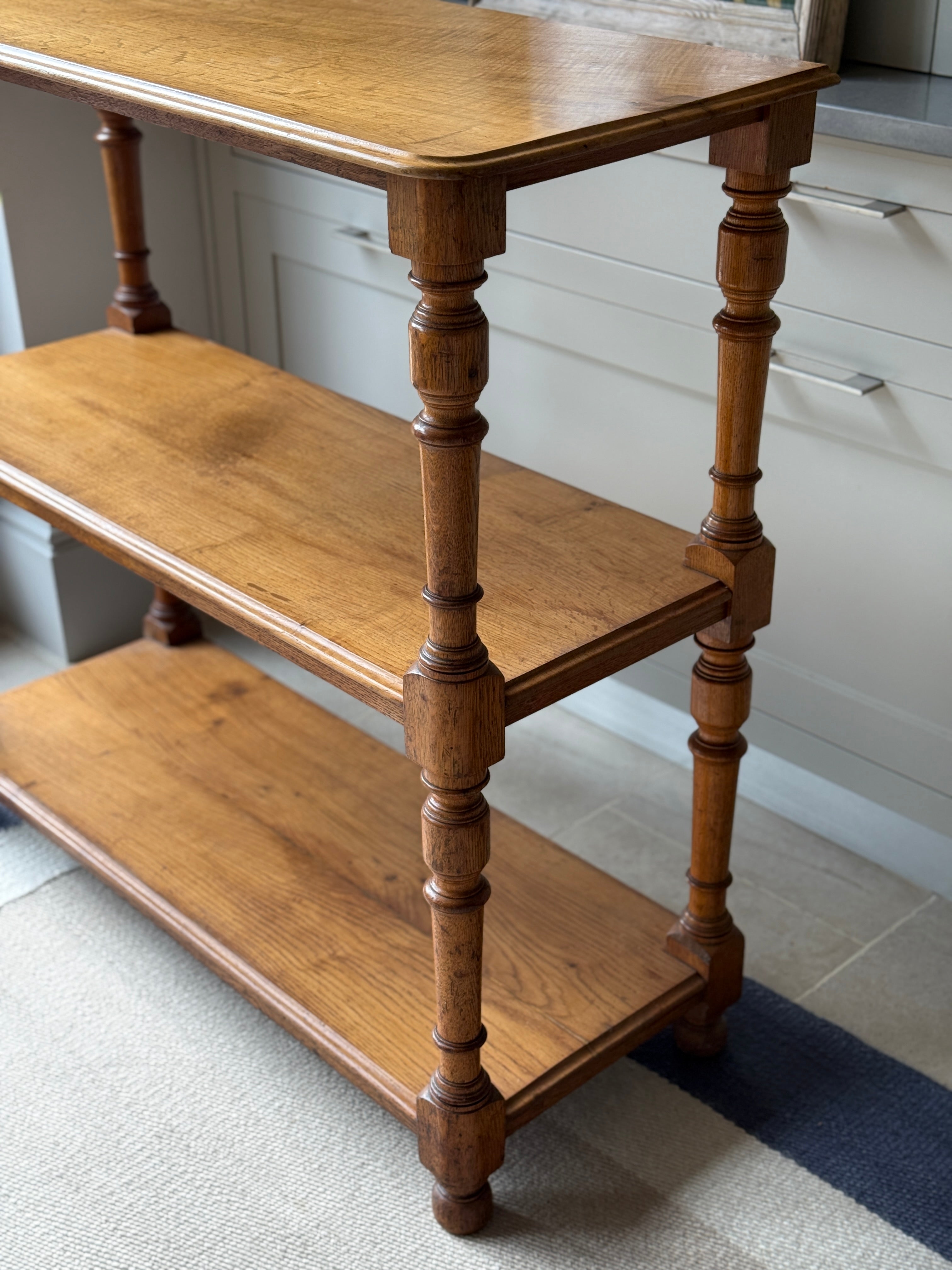 Small 19th Century Honeyed Oak Buffet