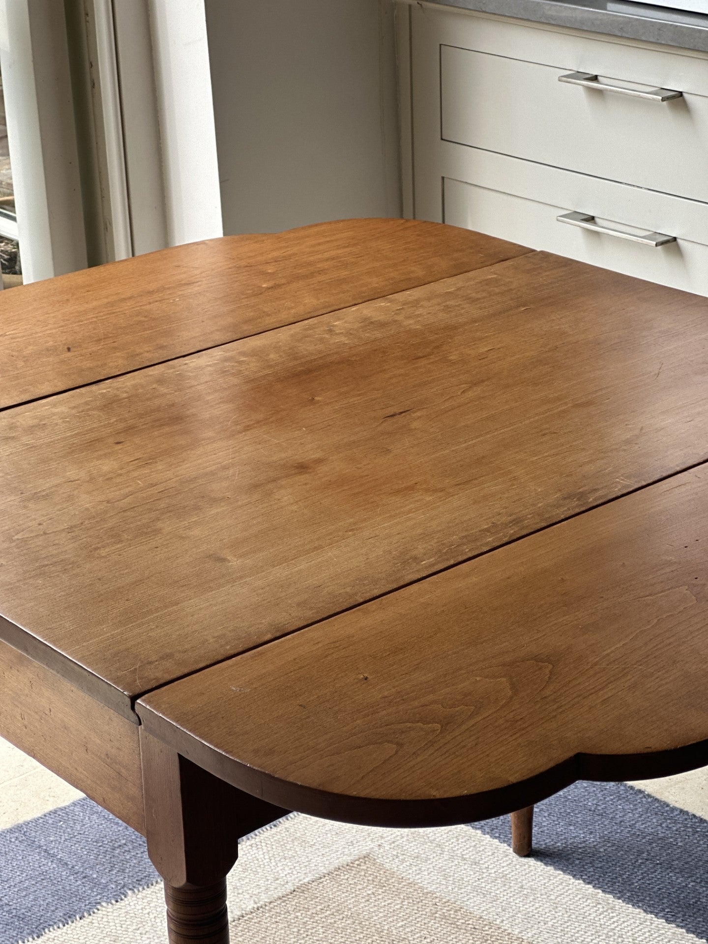 Late 19th Century New England Table in Cherrywood