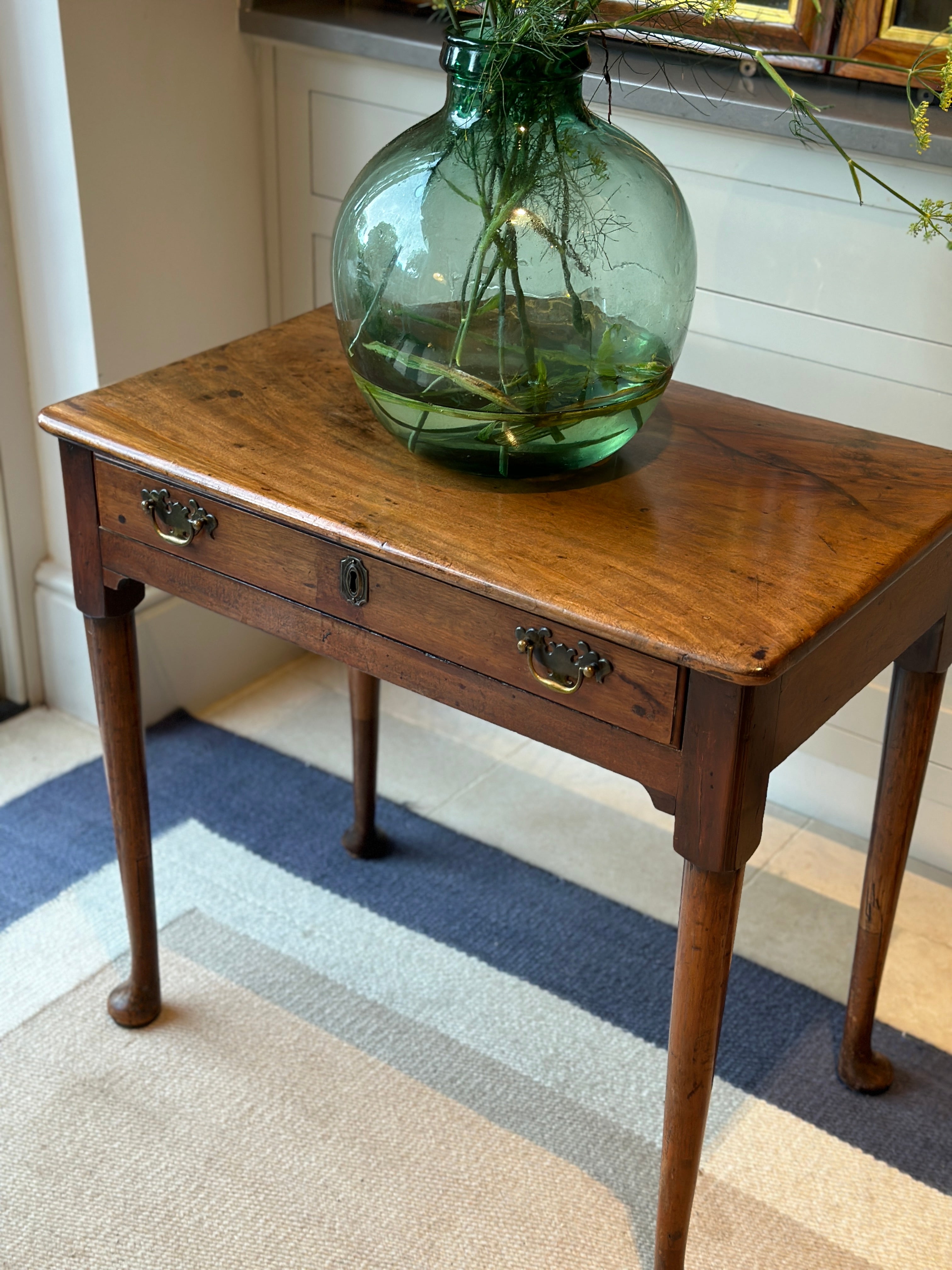 19th Century Lowboy with pad feet