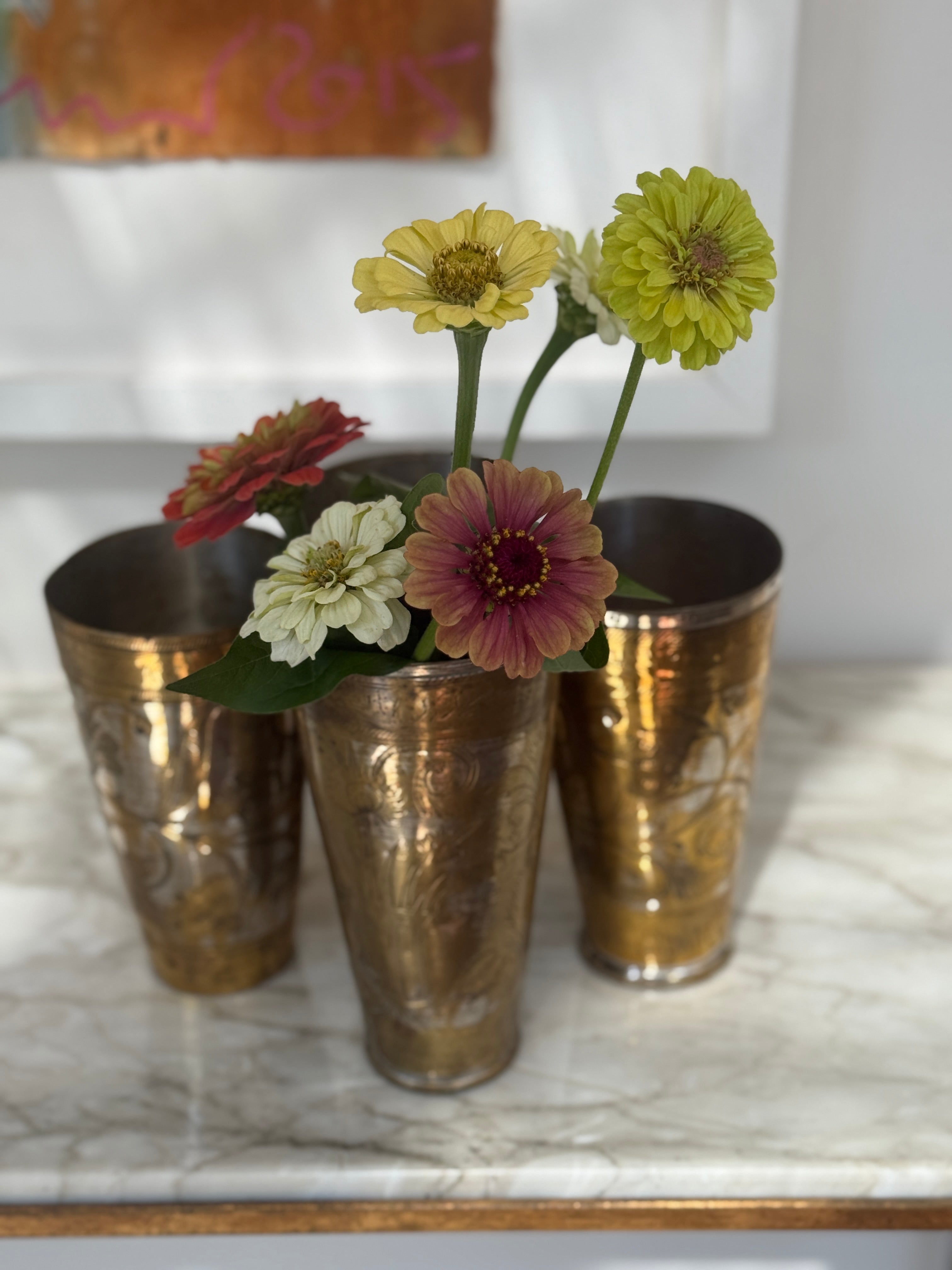 Afghan Metal Beakers