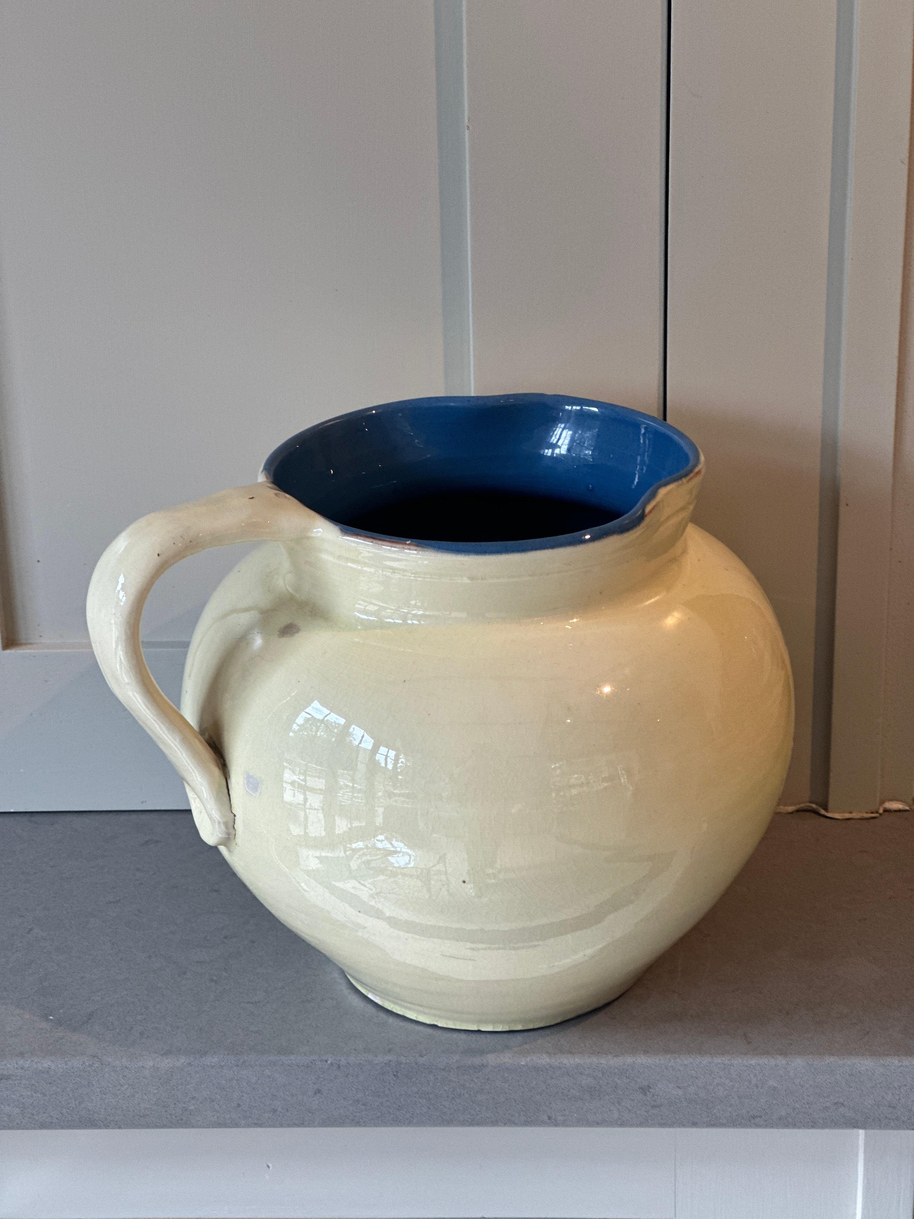 Brannam Devon Creamware Jug