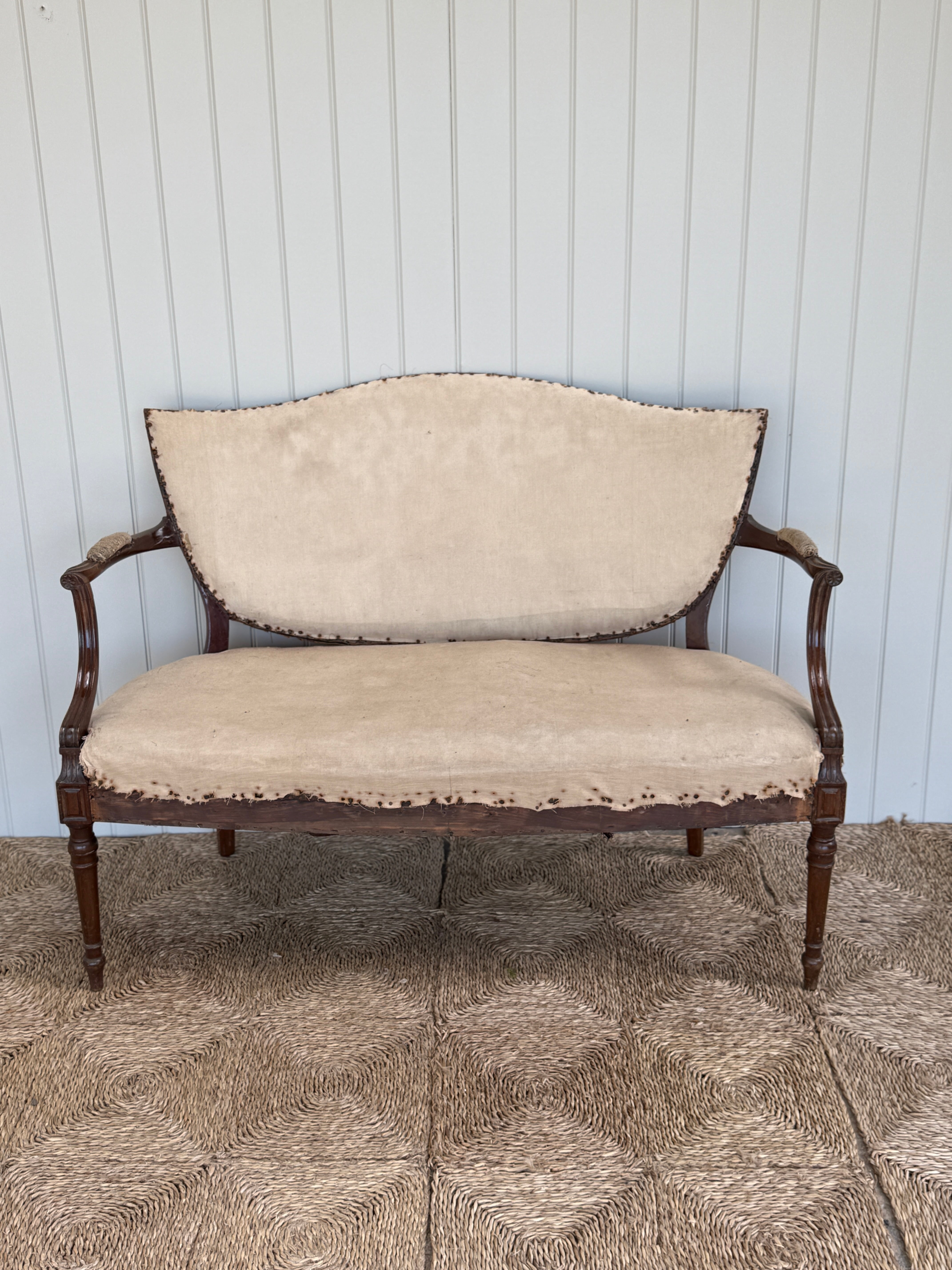 Small French Fauteuil Sofa