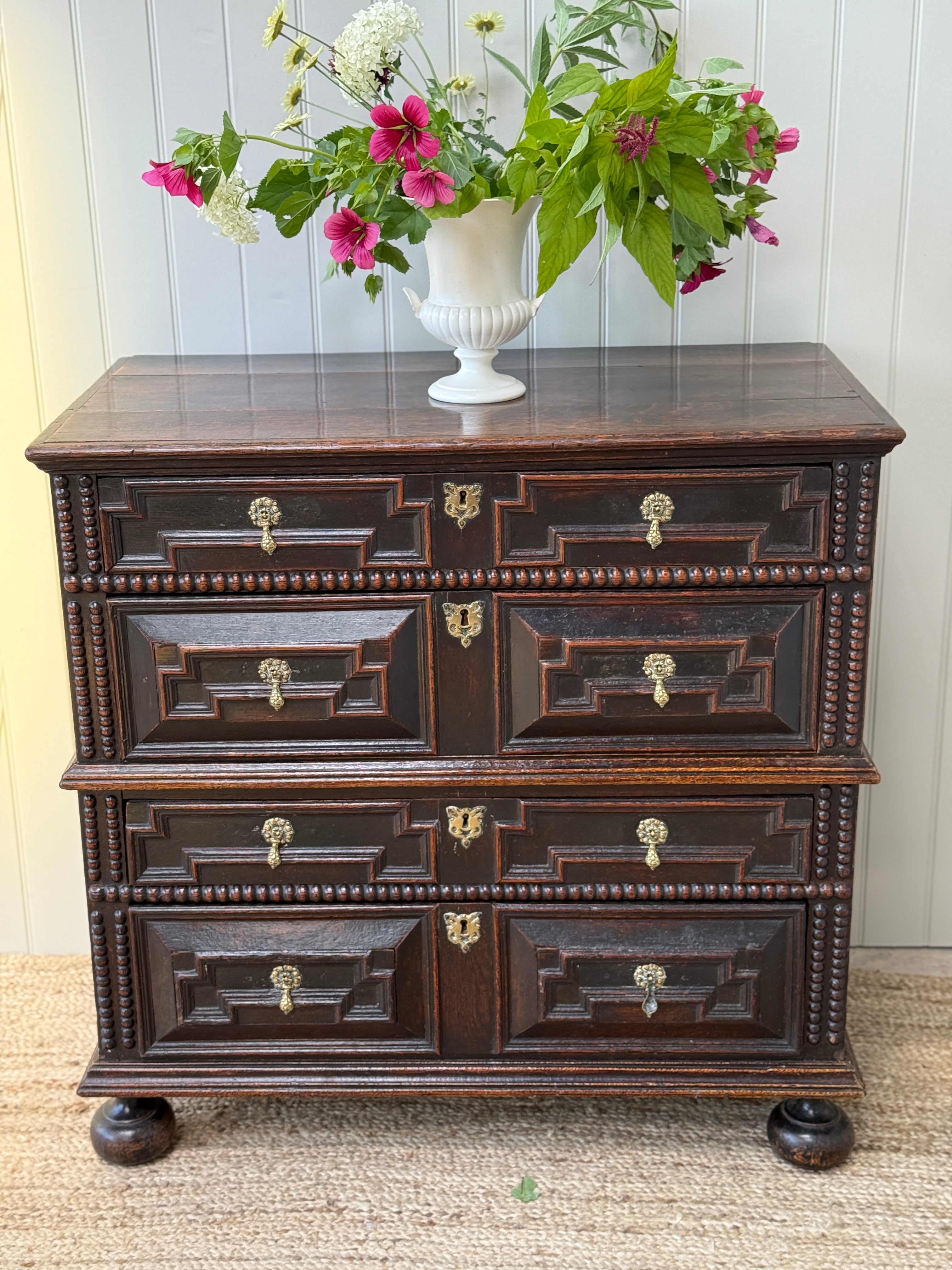 17th Century Jacobean Oak Chest of Drawers