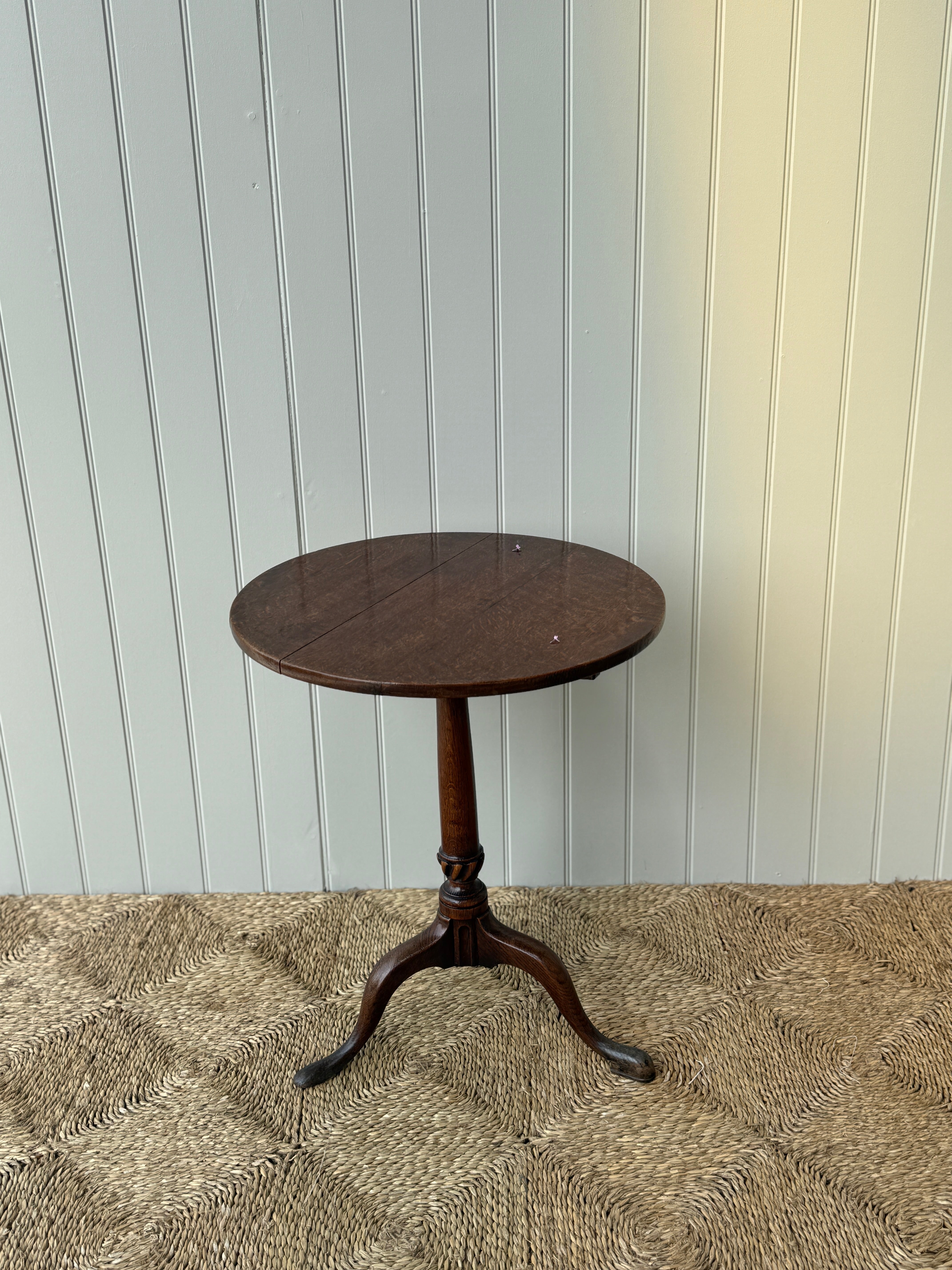 18th Century Oak Wine Table