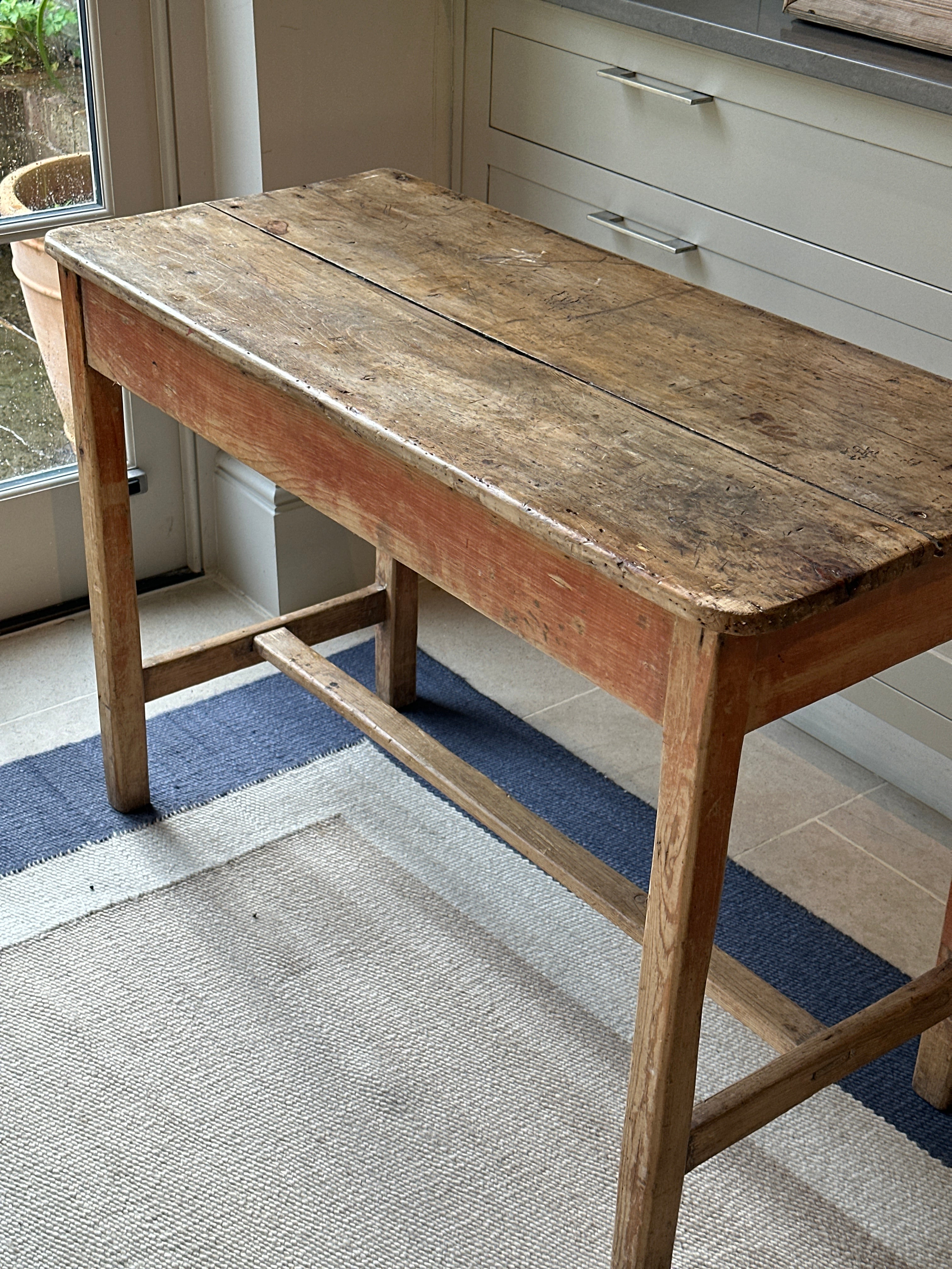 Attractive Antique Pine Side Table