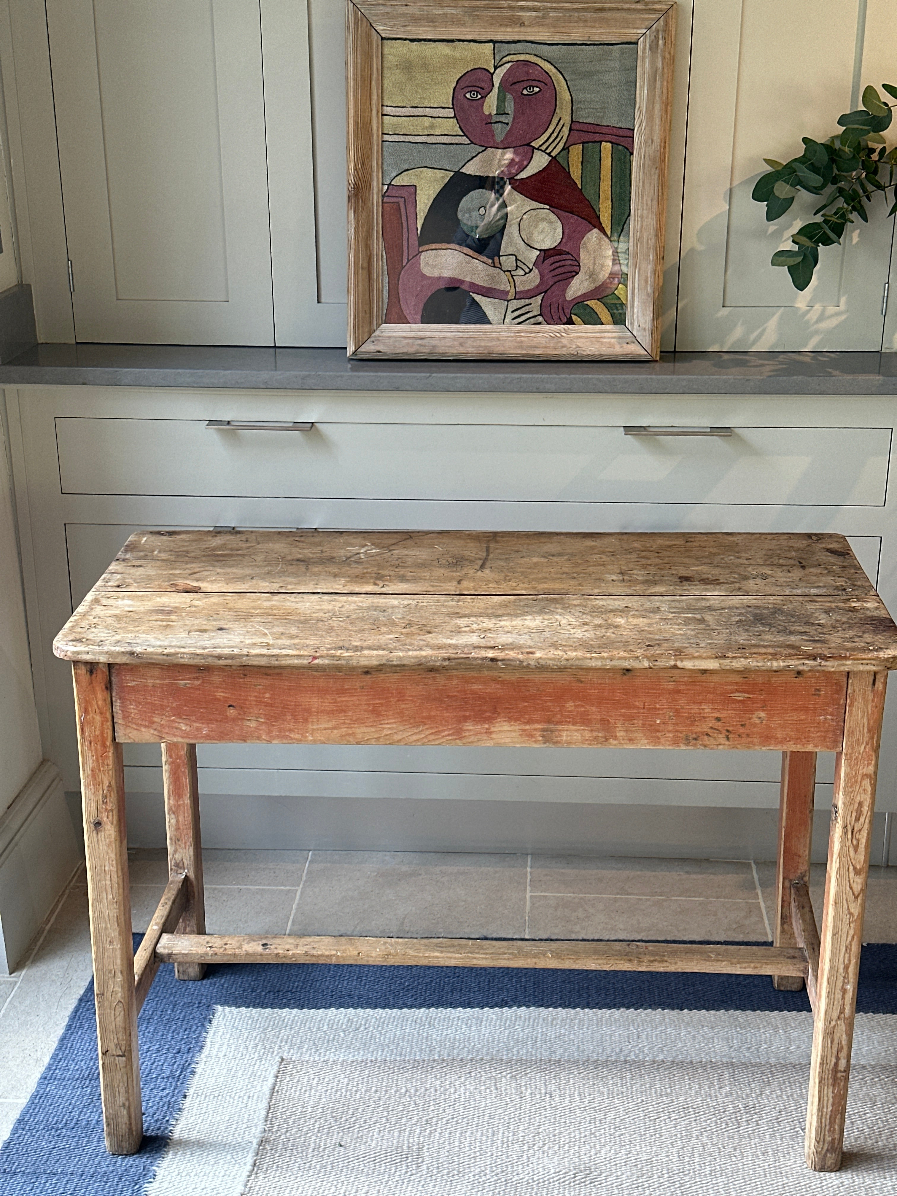 Attractive Antique Pine Side Table