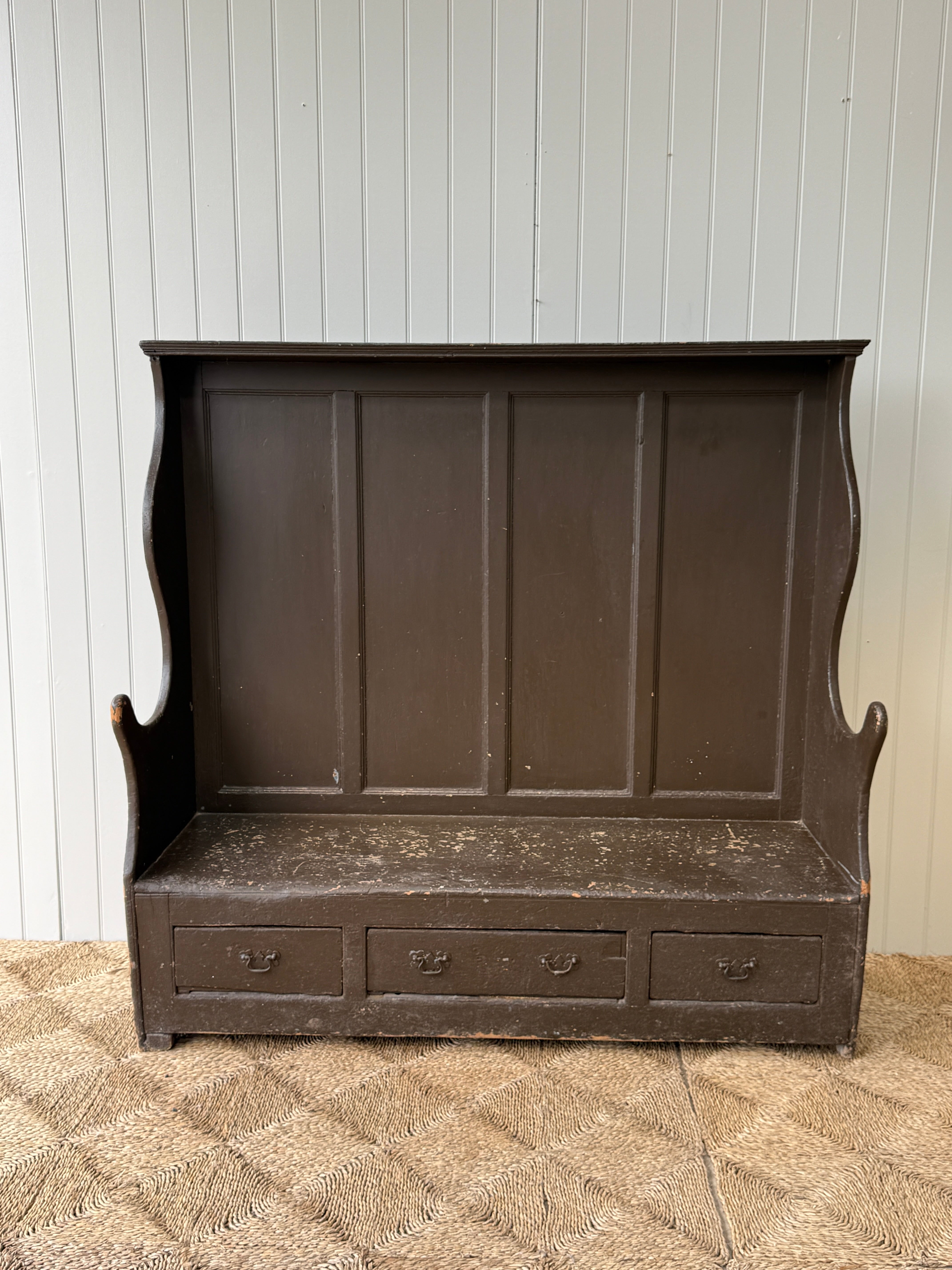 Early 19th Century West Country Settle