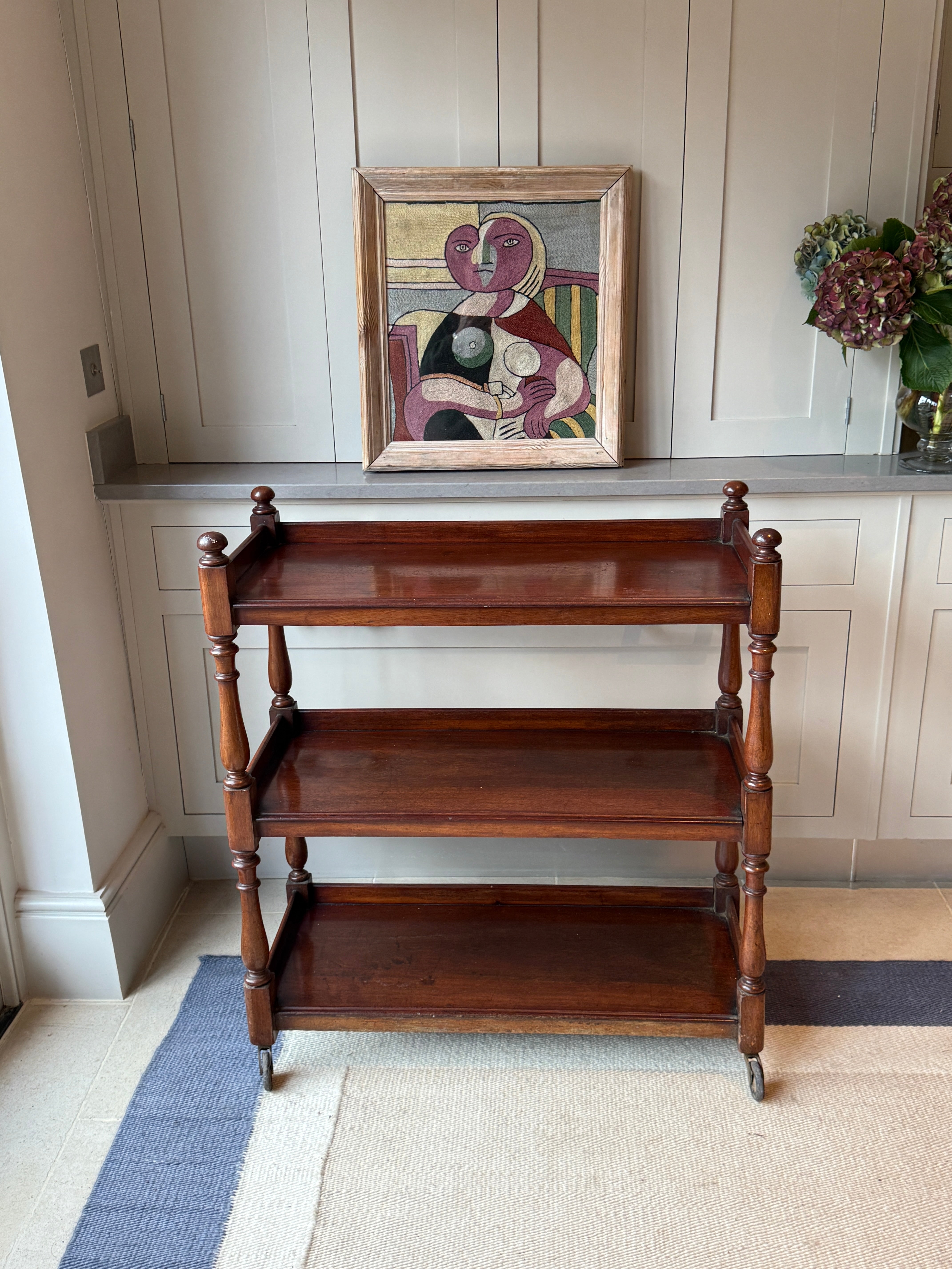 Small Mahogany Buffet on Castors