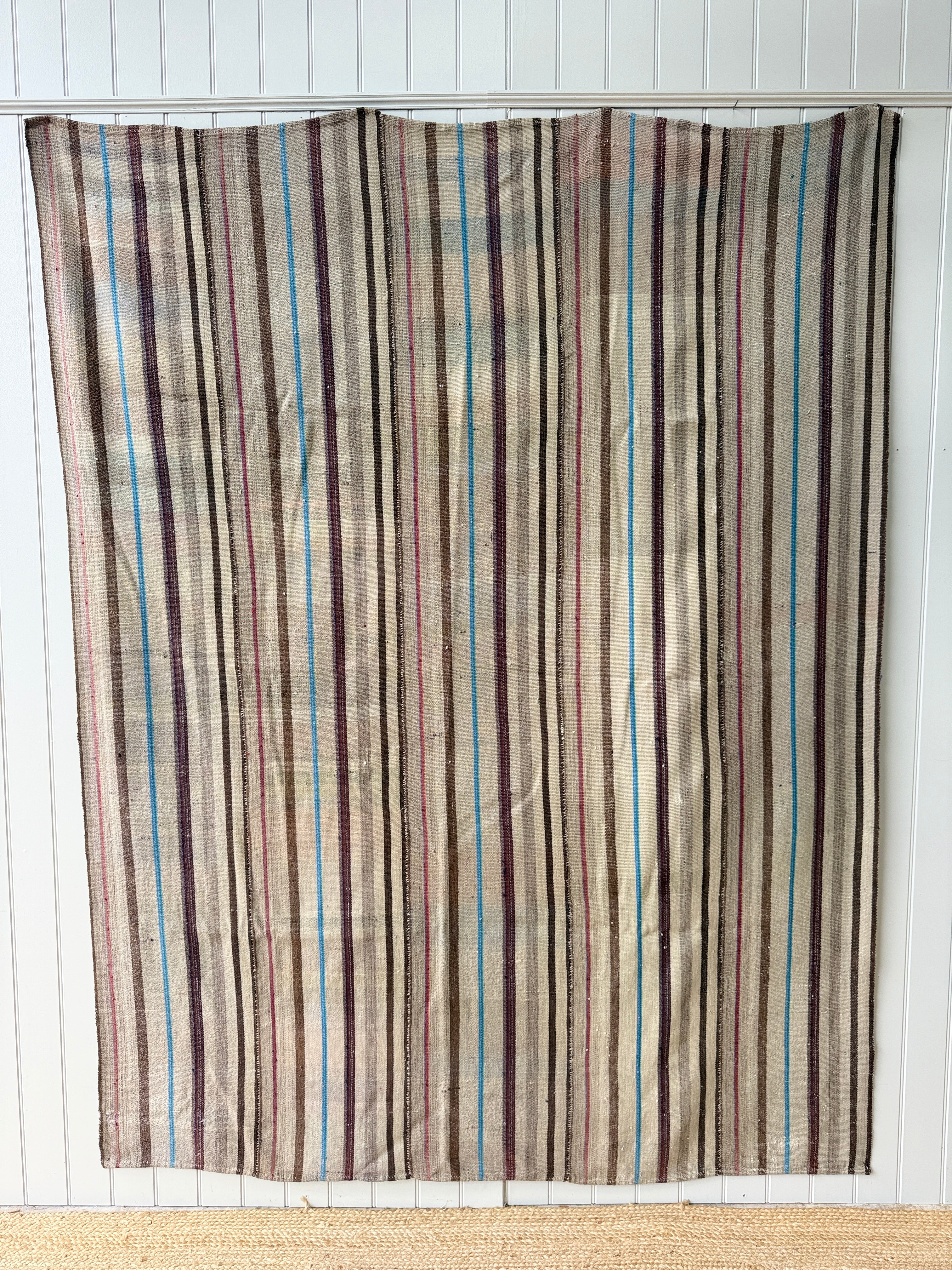 Antique Anatolian Jajim Kilim Rug 231 x 180cm