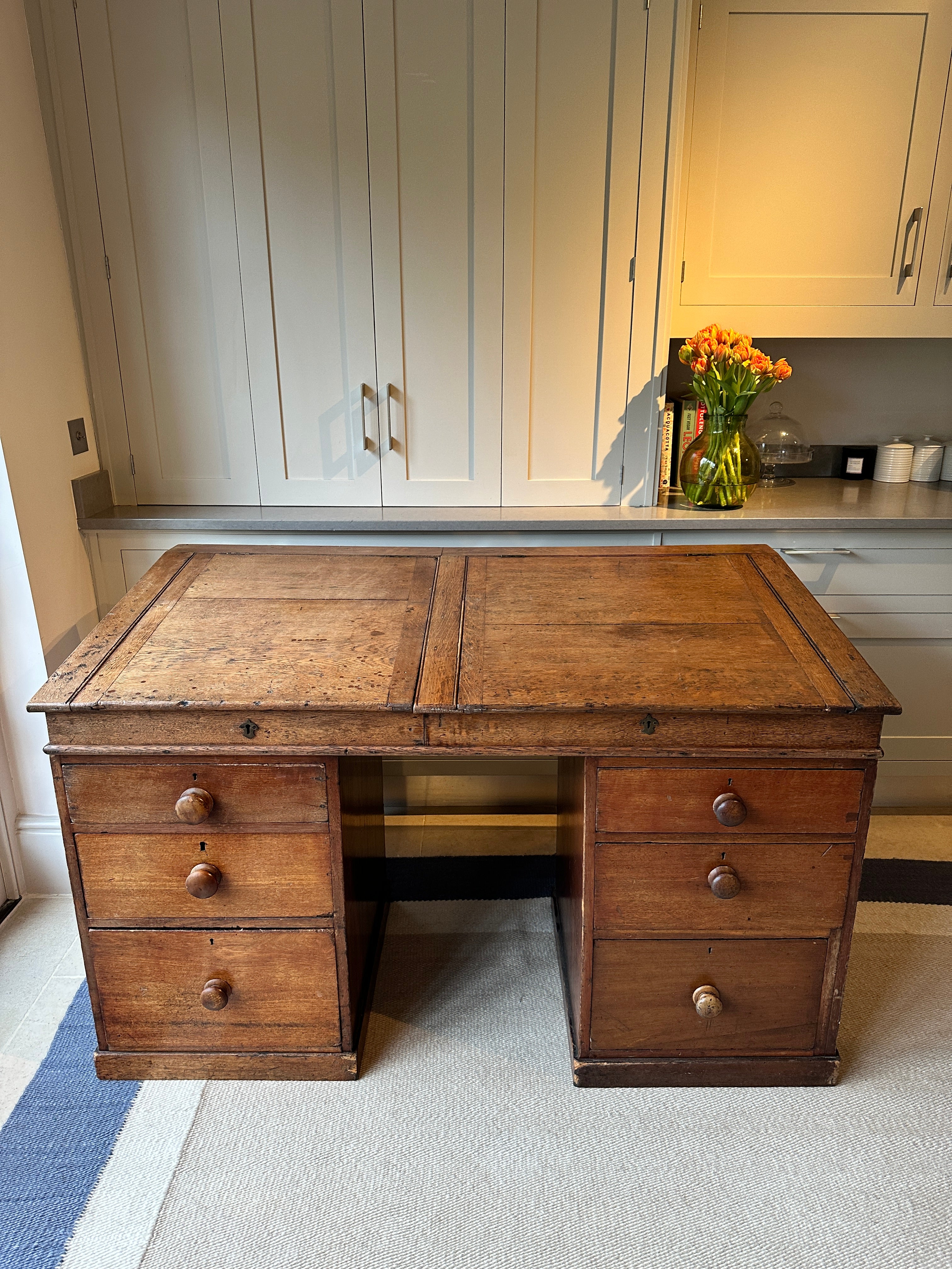 Rustic Architect’s Desk