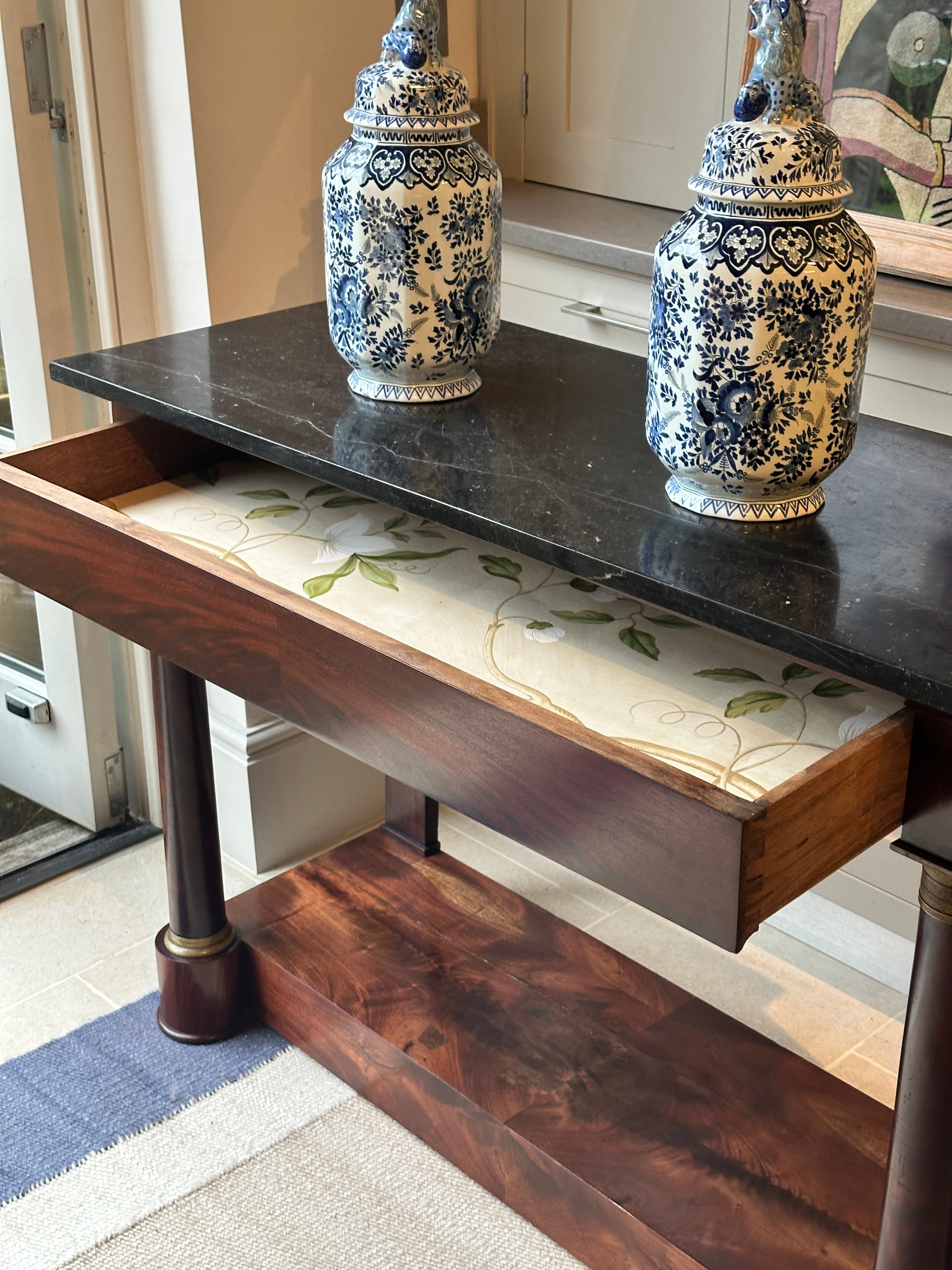 Beautiful French Empire Console Table