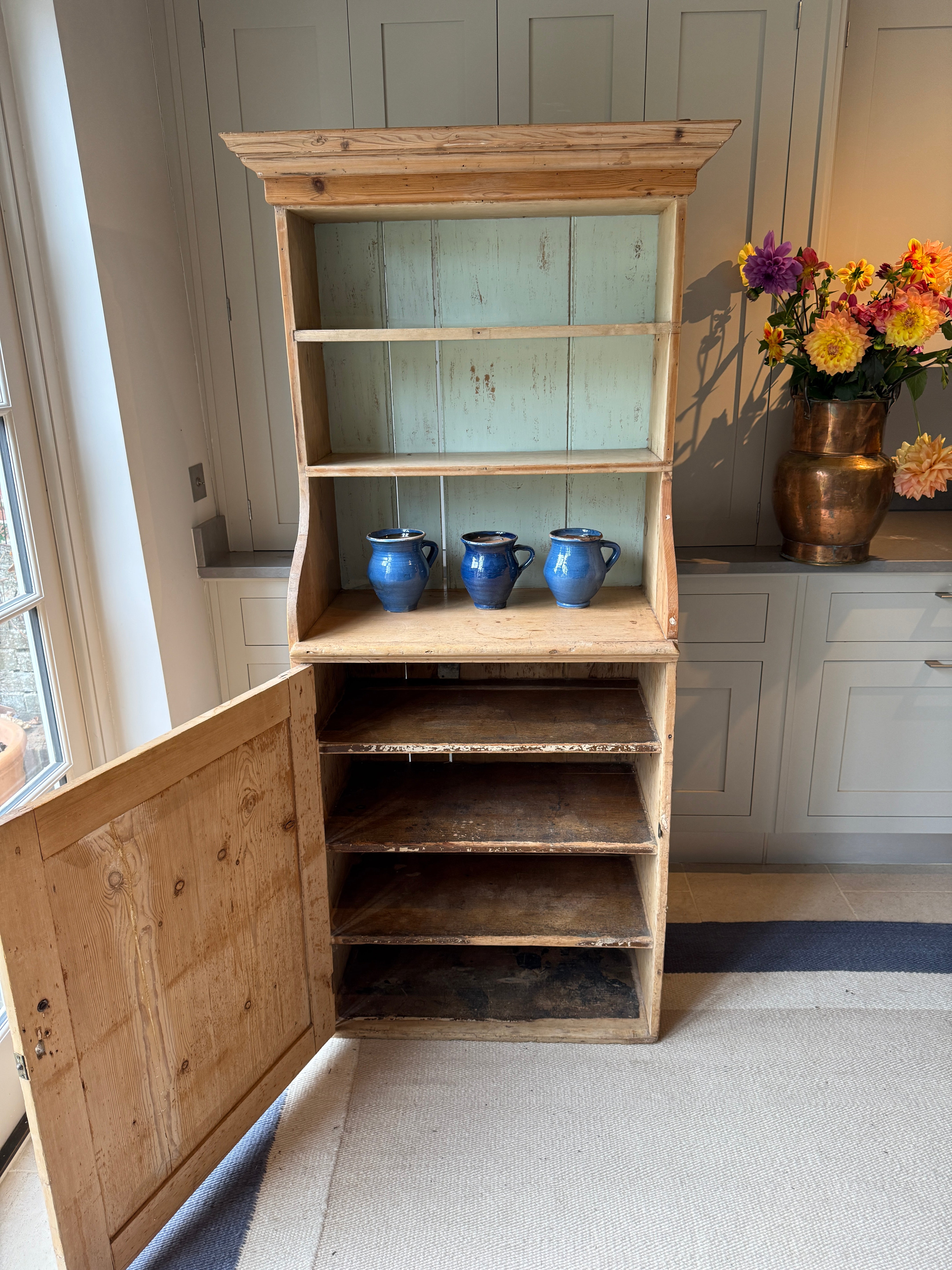 Slim and Rustic Pine Dresser