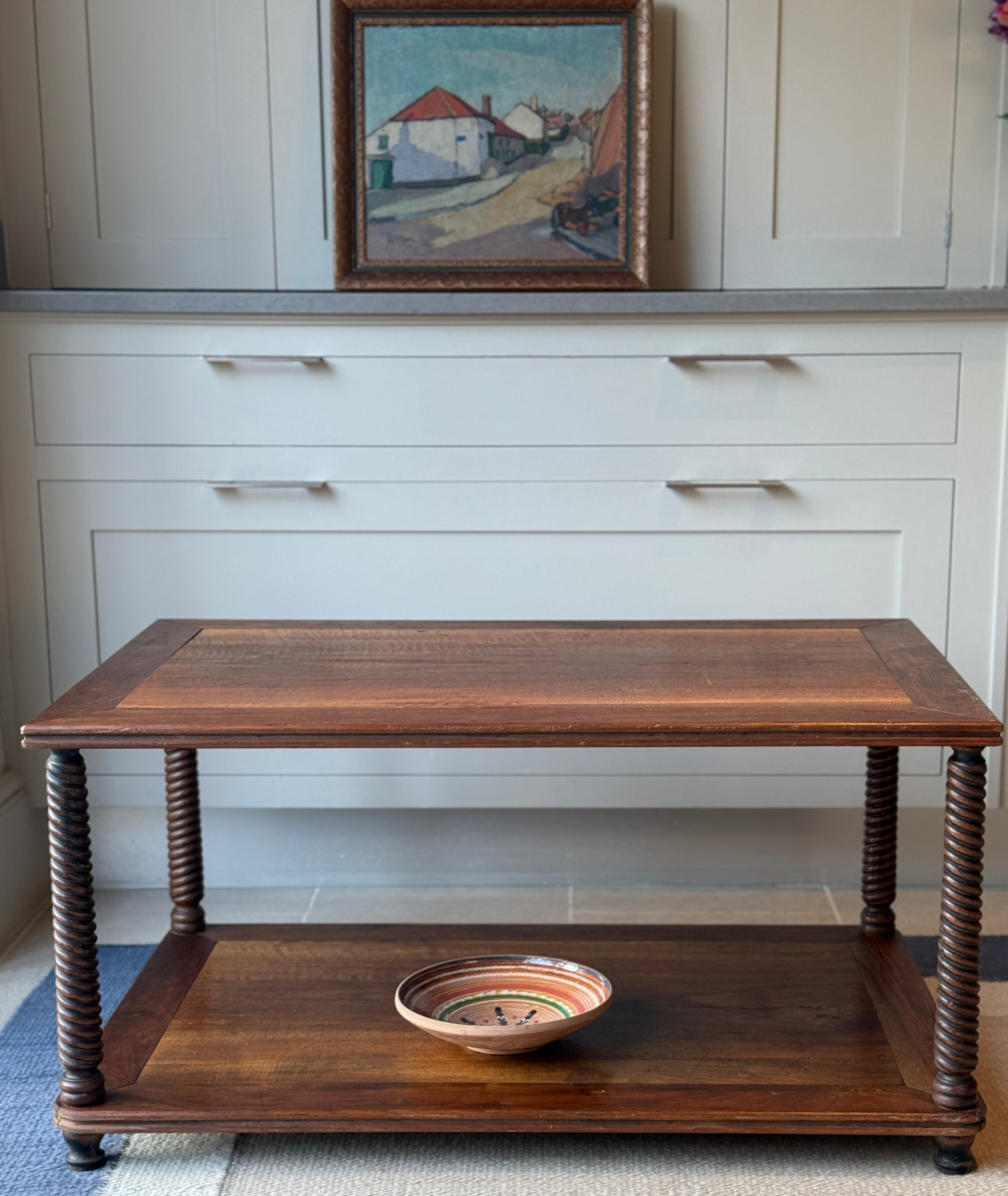 Large Wooden Coffee Table