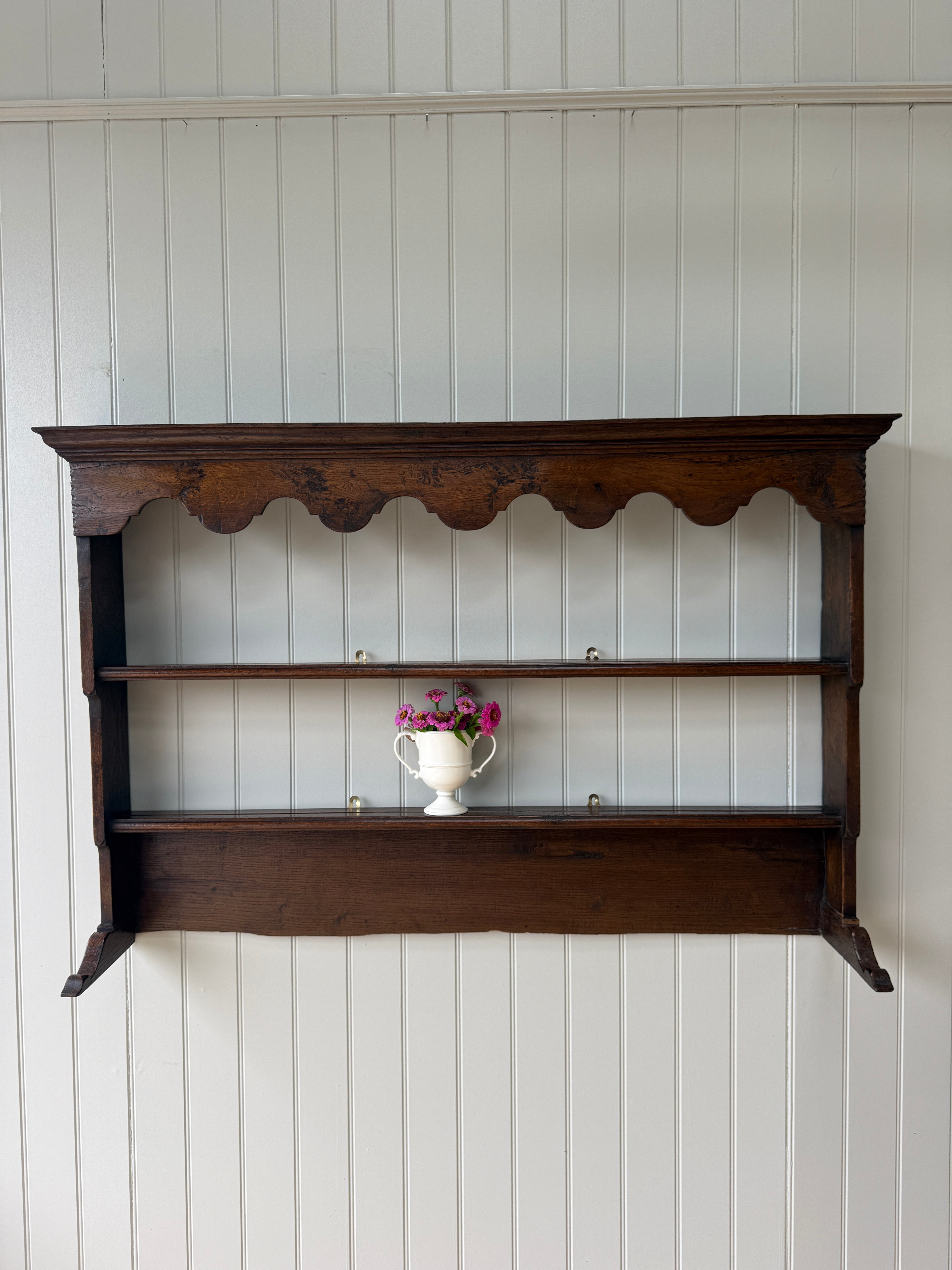Early 19th Century Oak Delft Rack