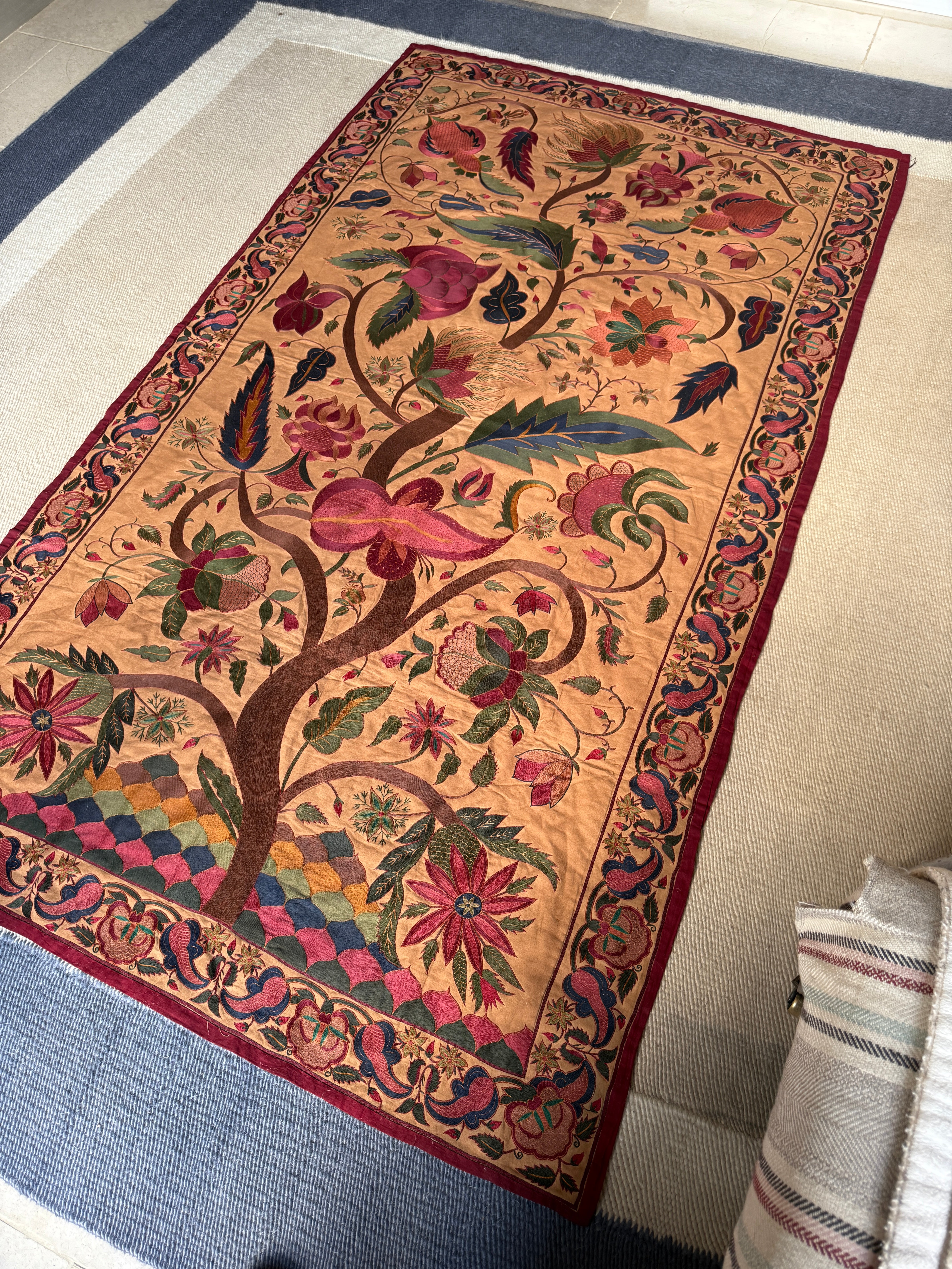 Incredible Tree of Life Embroidery Wall hanging