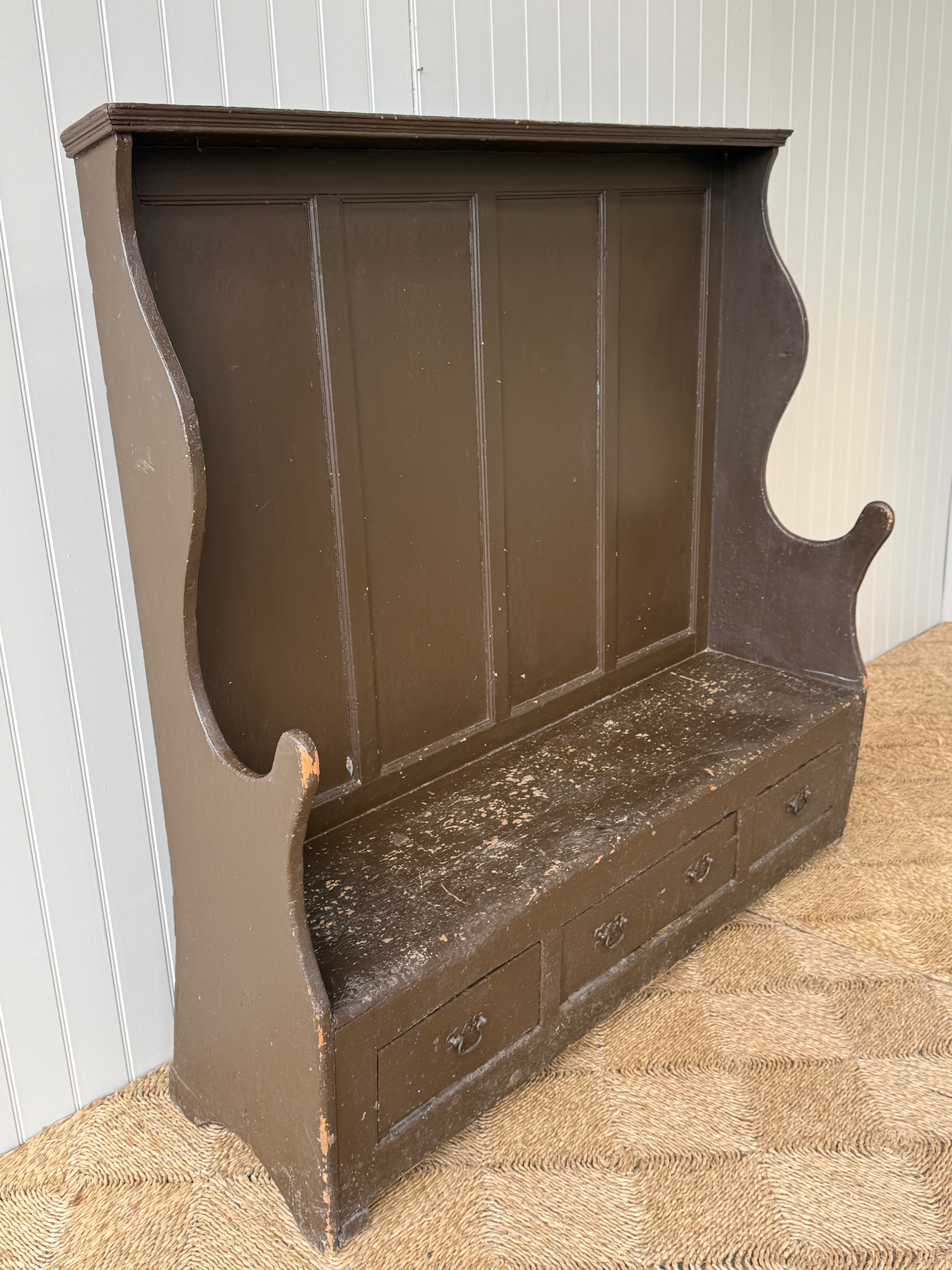 Early 19th Century West Country Settle