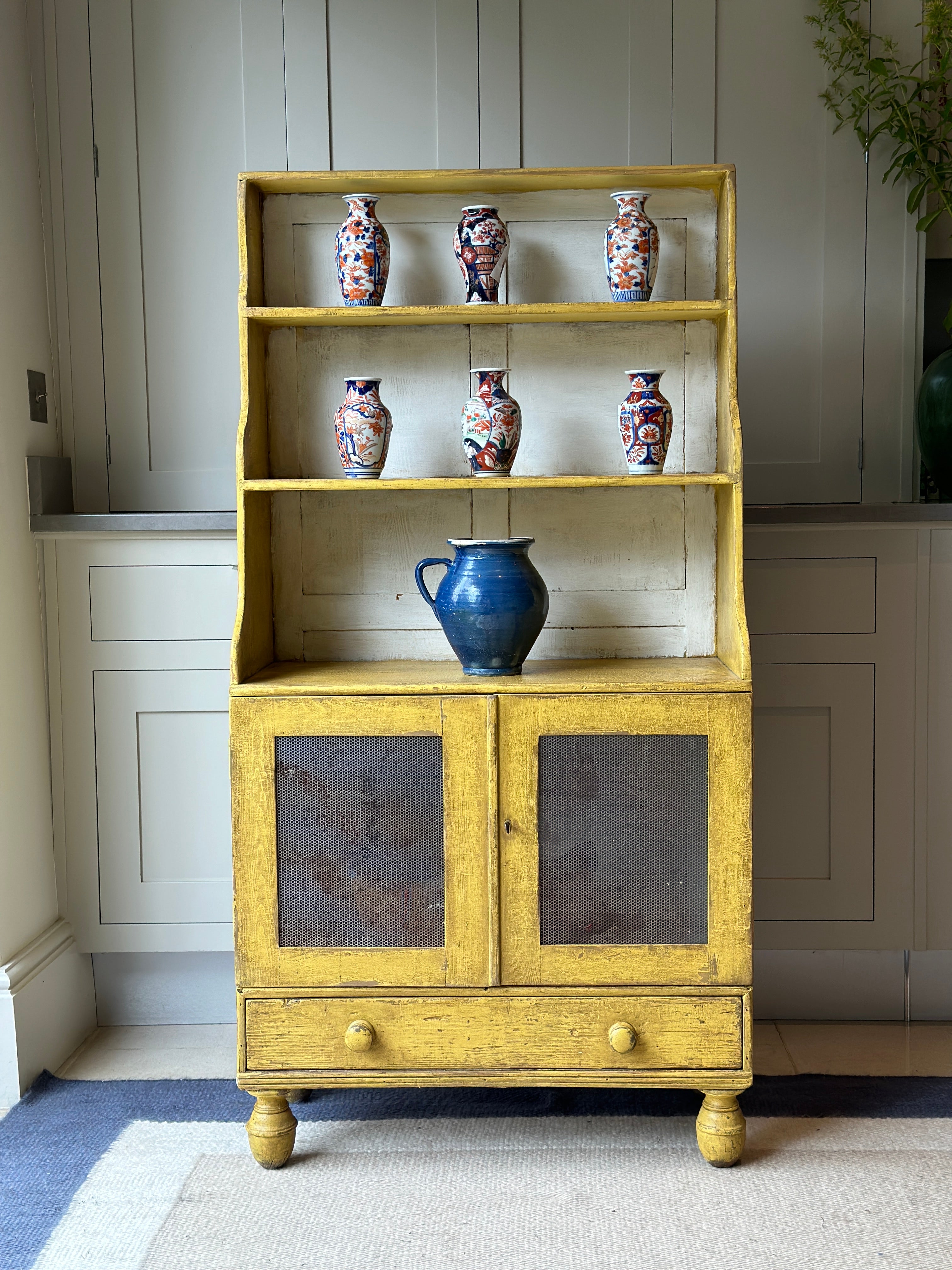 Charming  19th Century Waterfall Bookcase