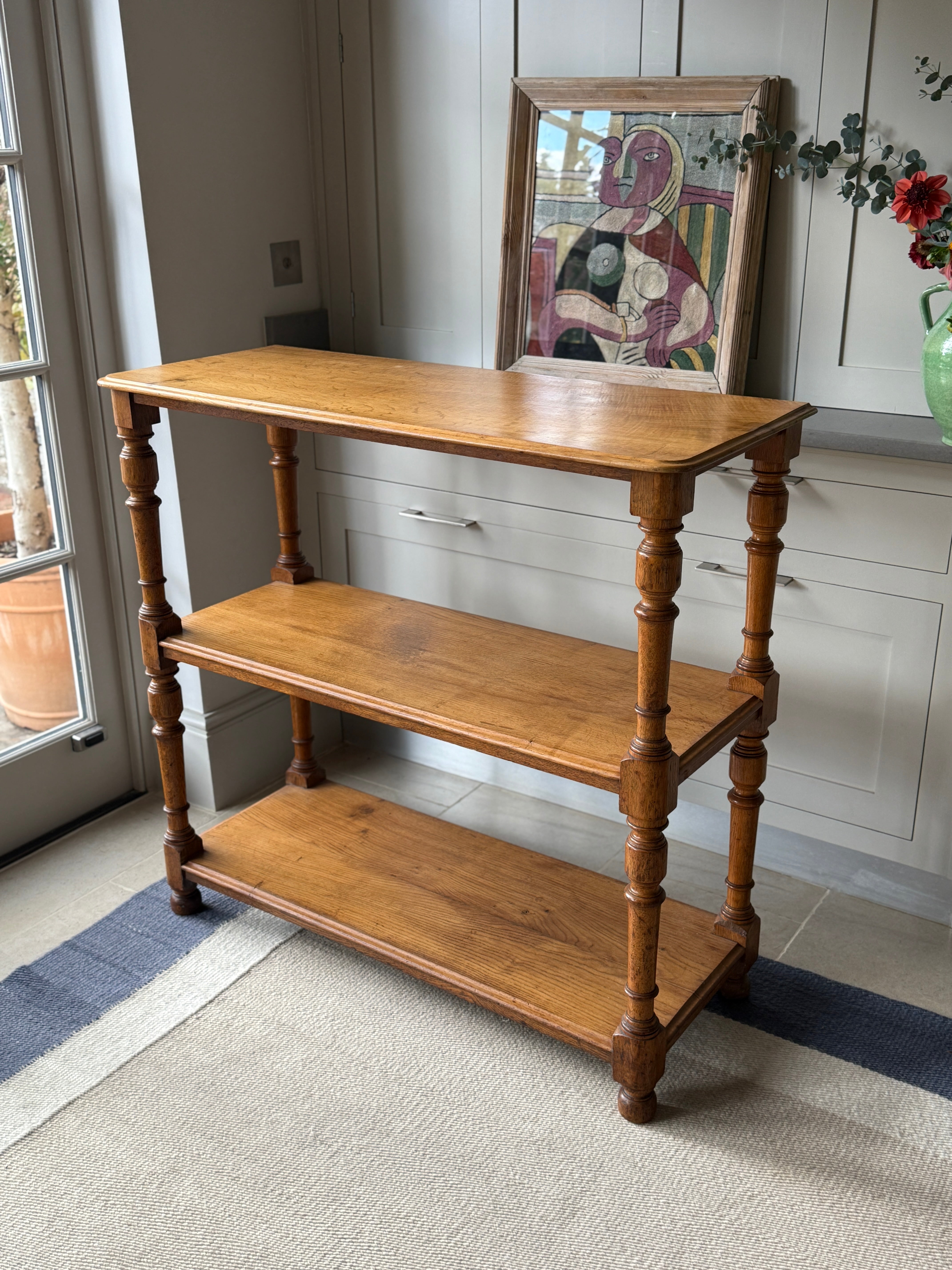 Small 19th Century Honeyed Oak Buffet