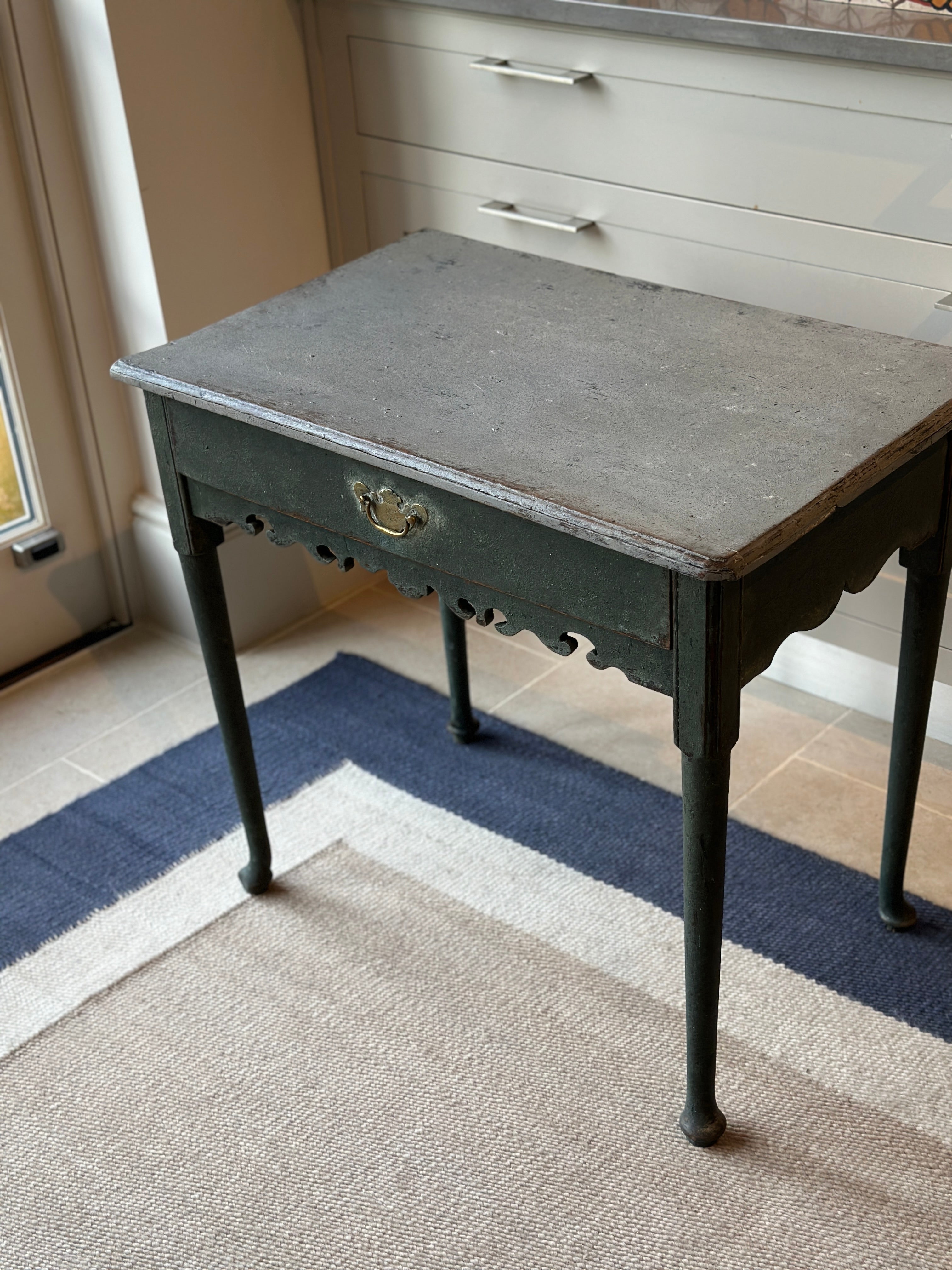 18th Century English Painted Side Table