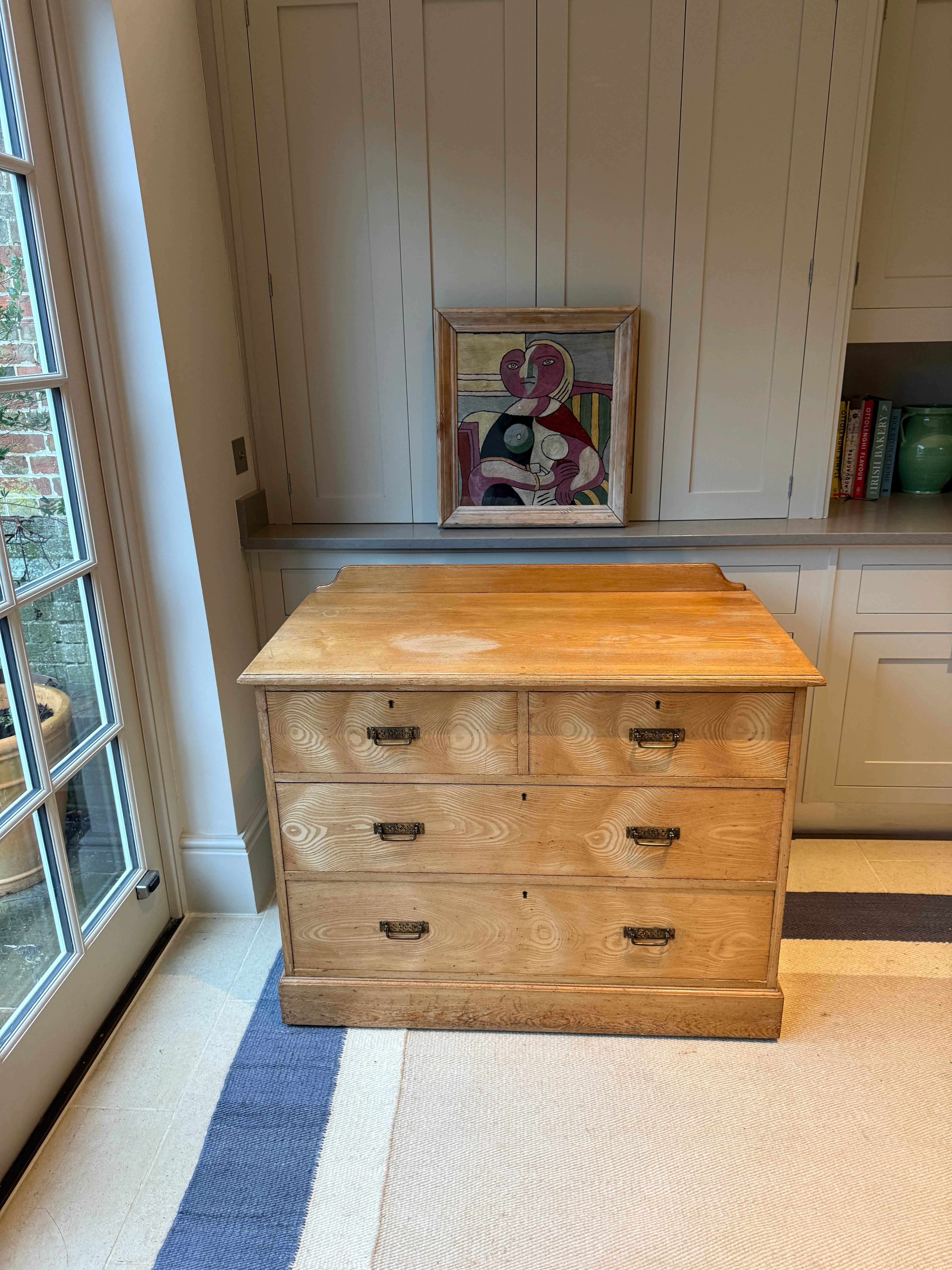 Tangential Cut Ash Chest of Drawers