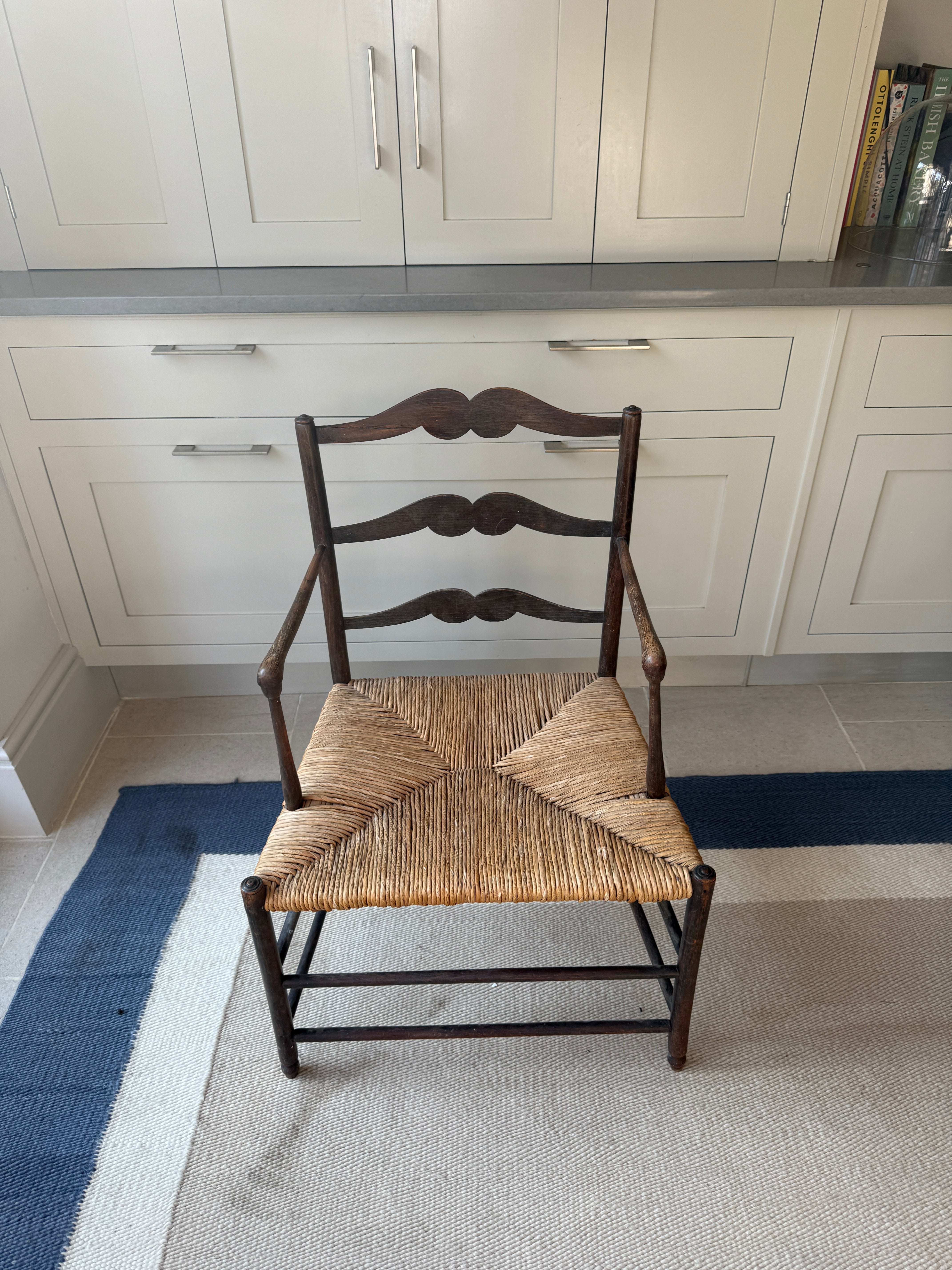 Small Rush Seat Chair