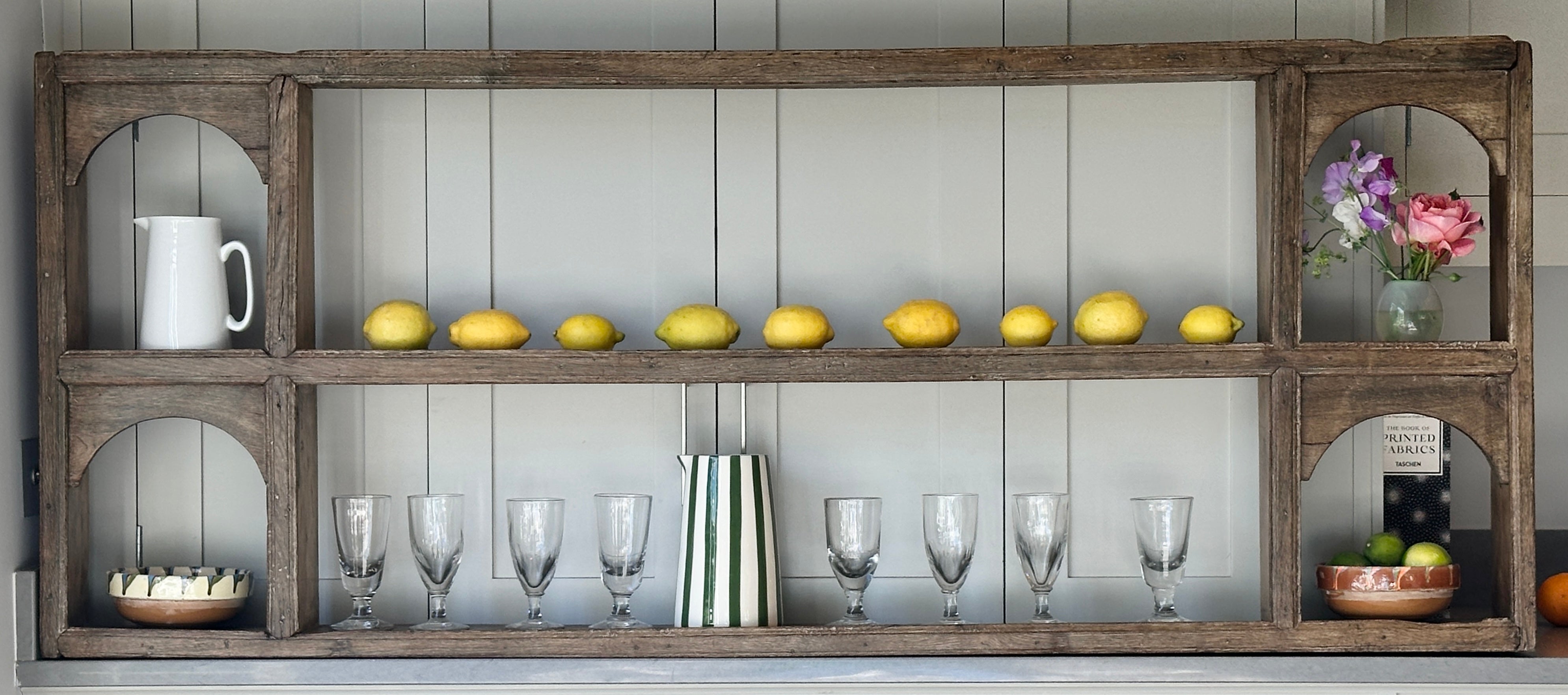 19th Century Solid Oak Rack