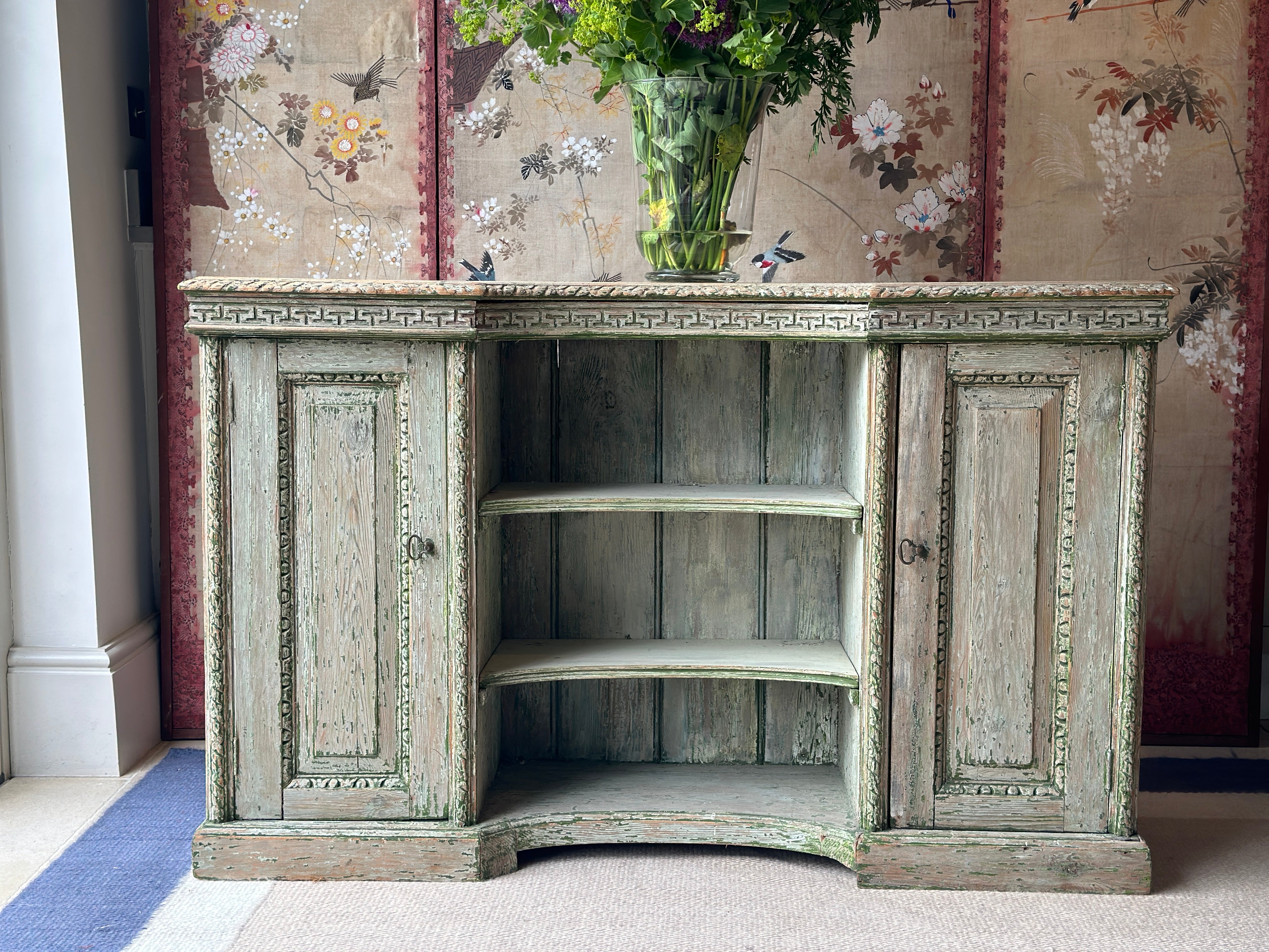 Wonderful English  19th Century Open Bookcase