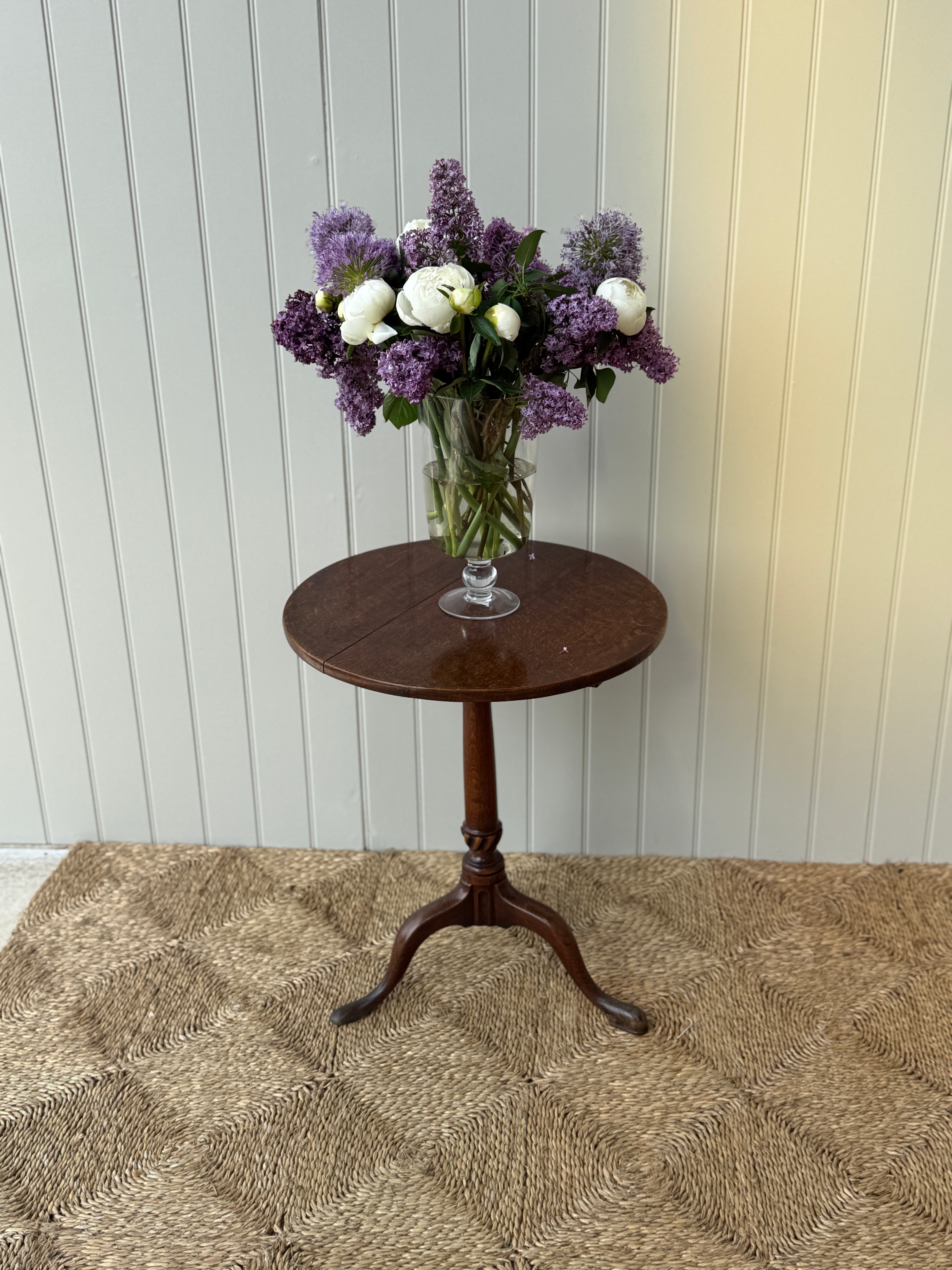 18th Century Oak Wine Table