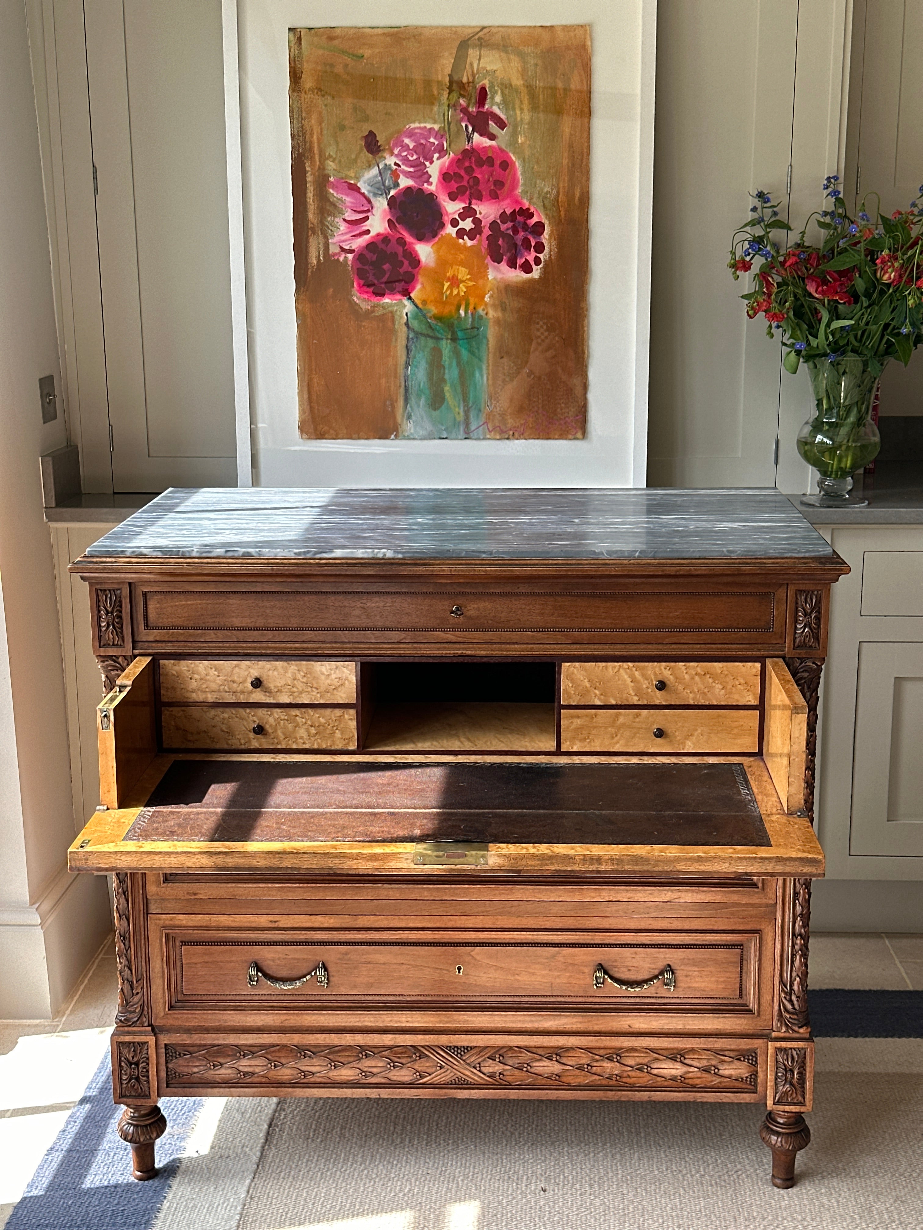 Secretaire Commode by CH. Jeanselme