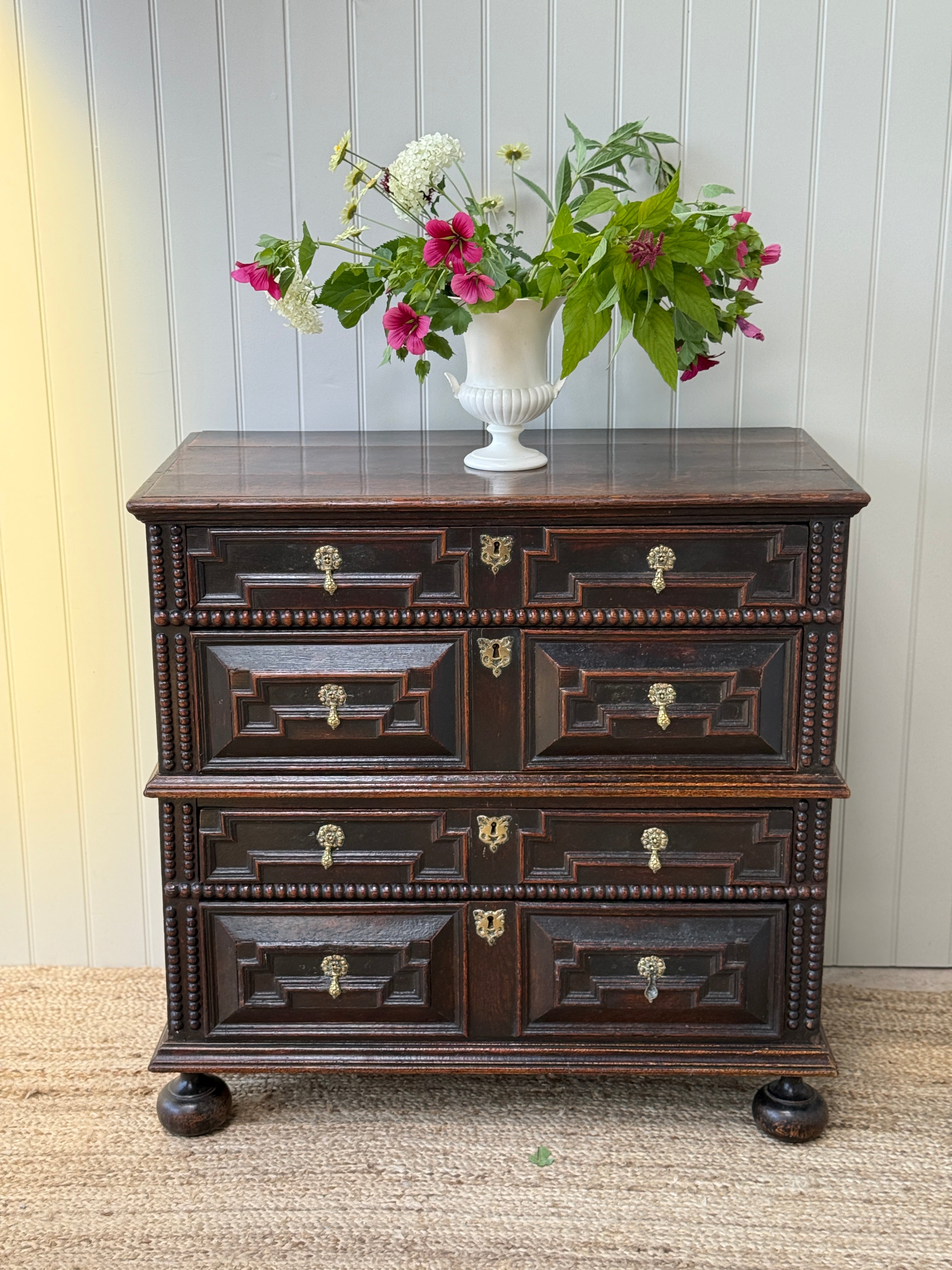 17th Century Jacobean Oak Chest of Drawers
