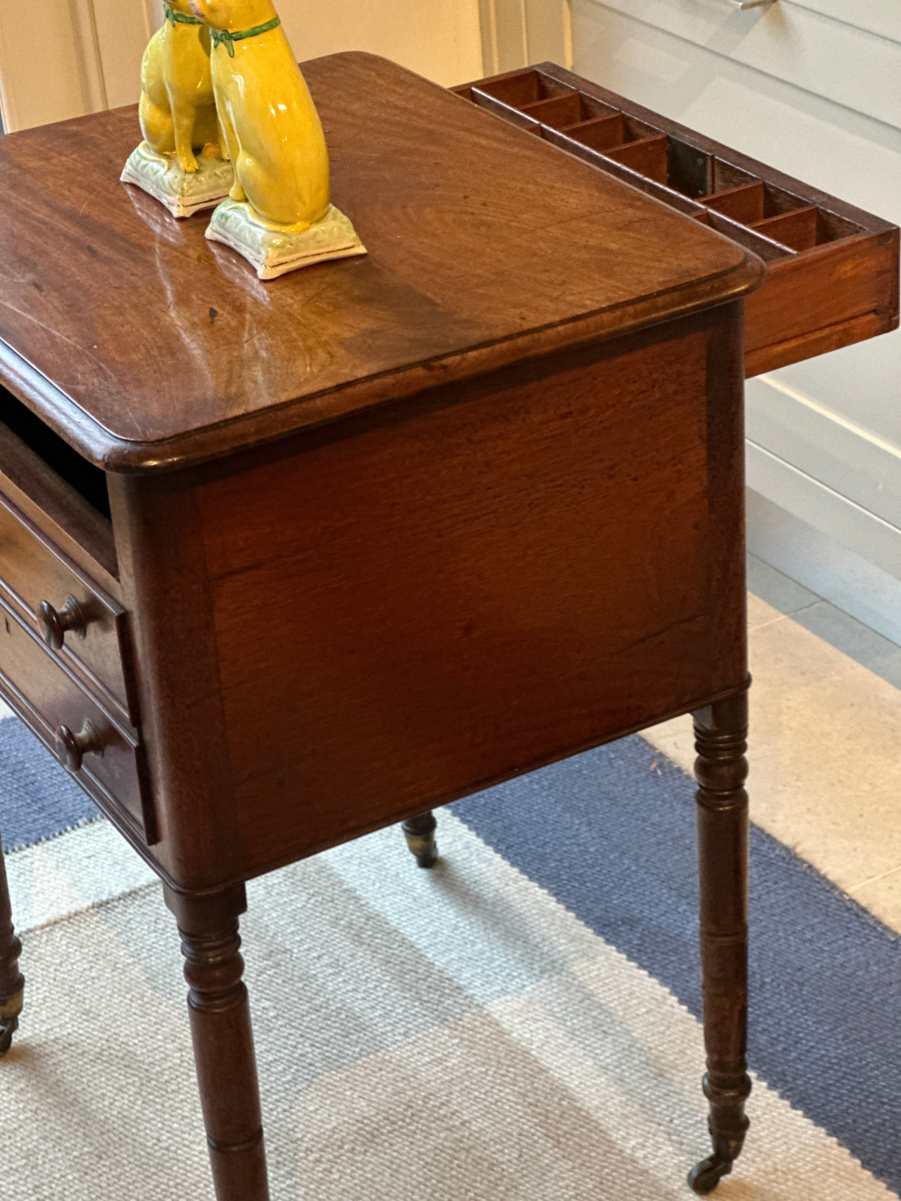 Charming Mahogany Work Table