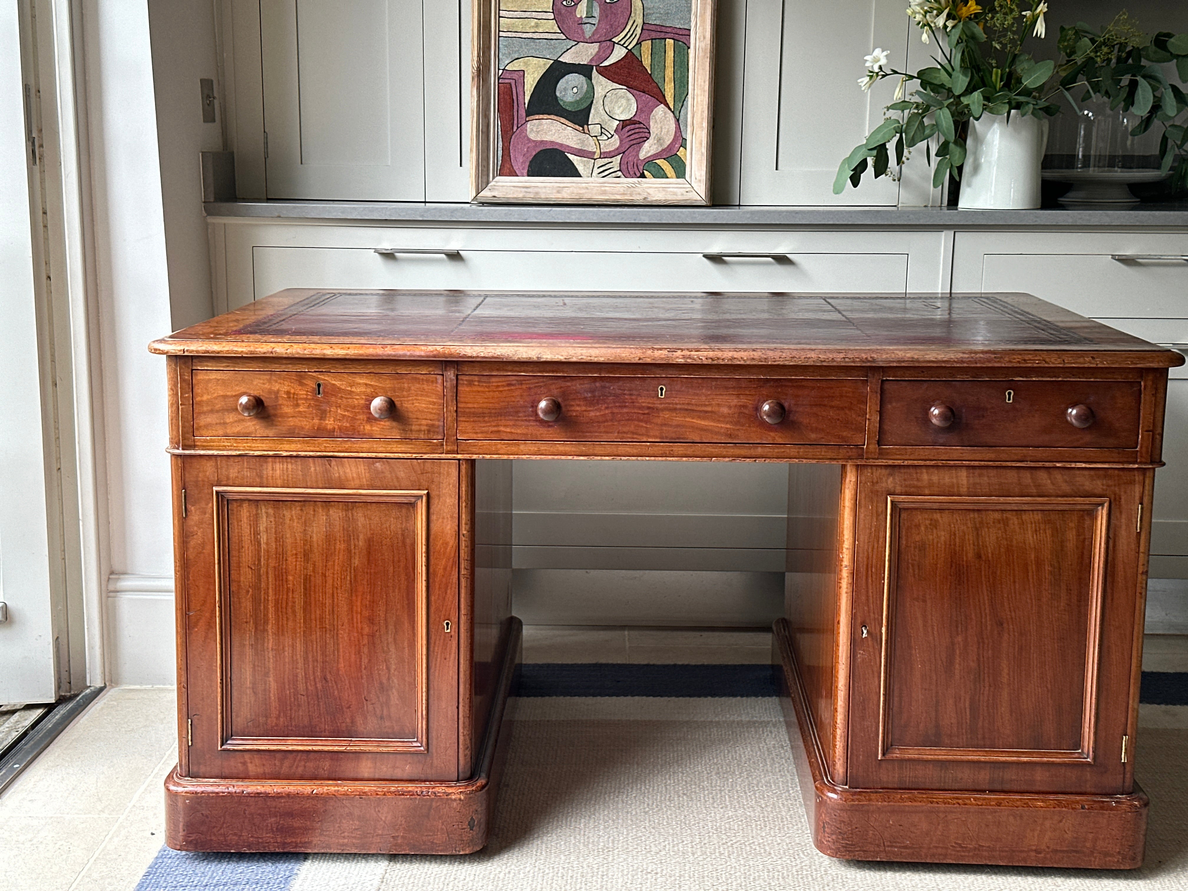 Most Amazing 19th Century Partners Desk