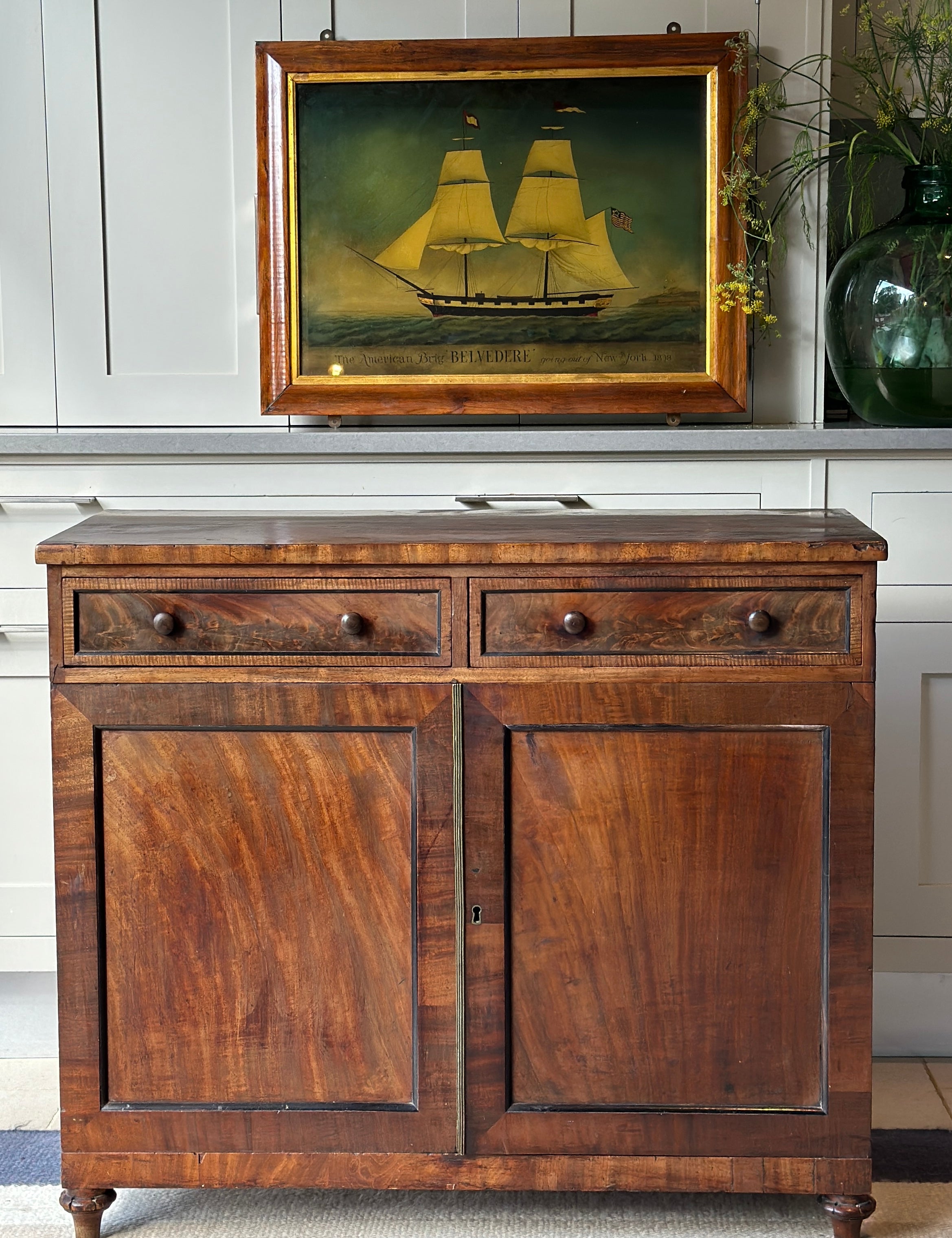 Small Mahogany Cupboard /Buffet